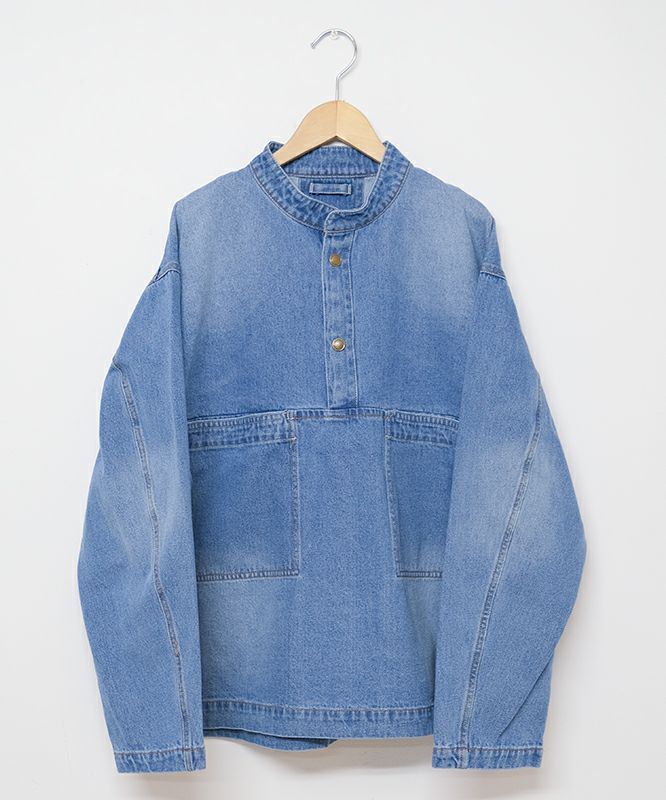 ARMY TWILL｜Denim Smock [[AM-2557003]][D]