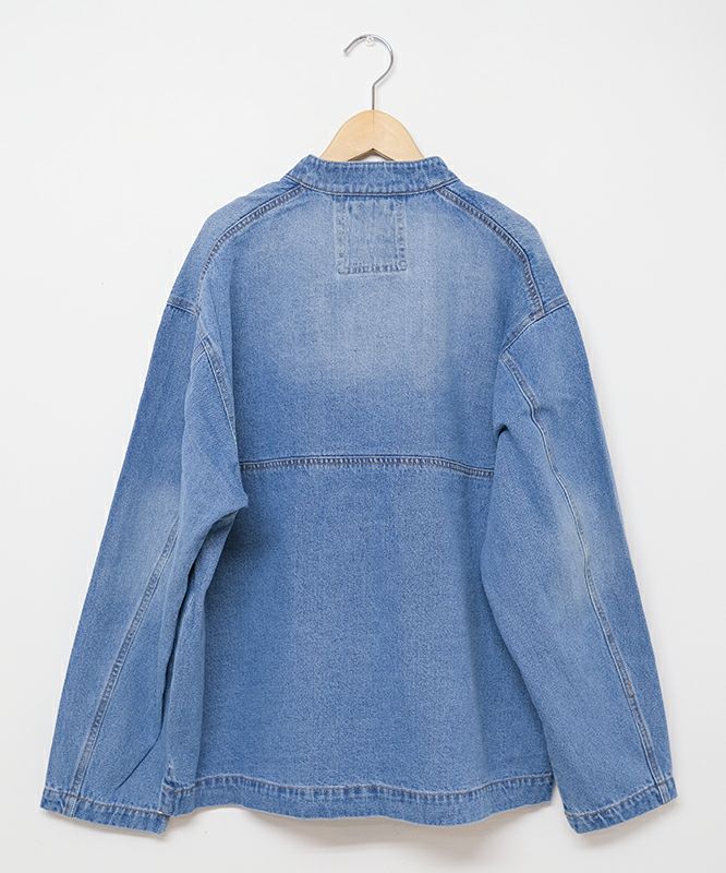 ARMY TWILL｜Denim Smock [[AM-2557003]][D]