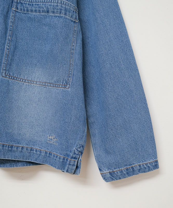 ARMY TWILL｜Denim Smock [[AM-2557003]][D]