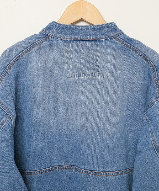 ARMY TWILL｜Denim Smock [[AM-2557003]][D]