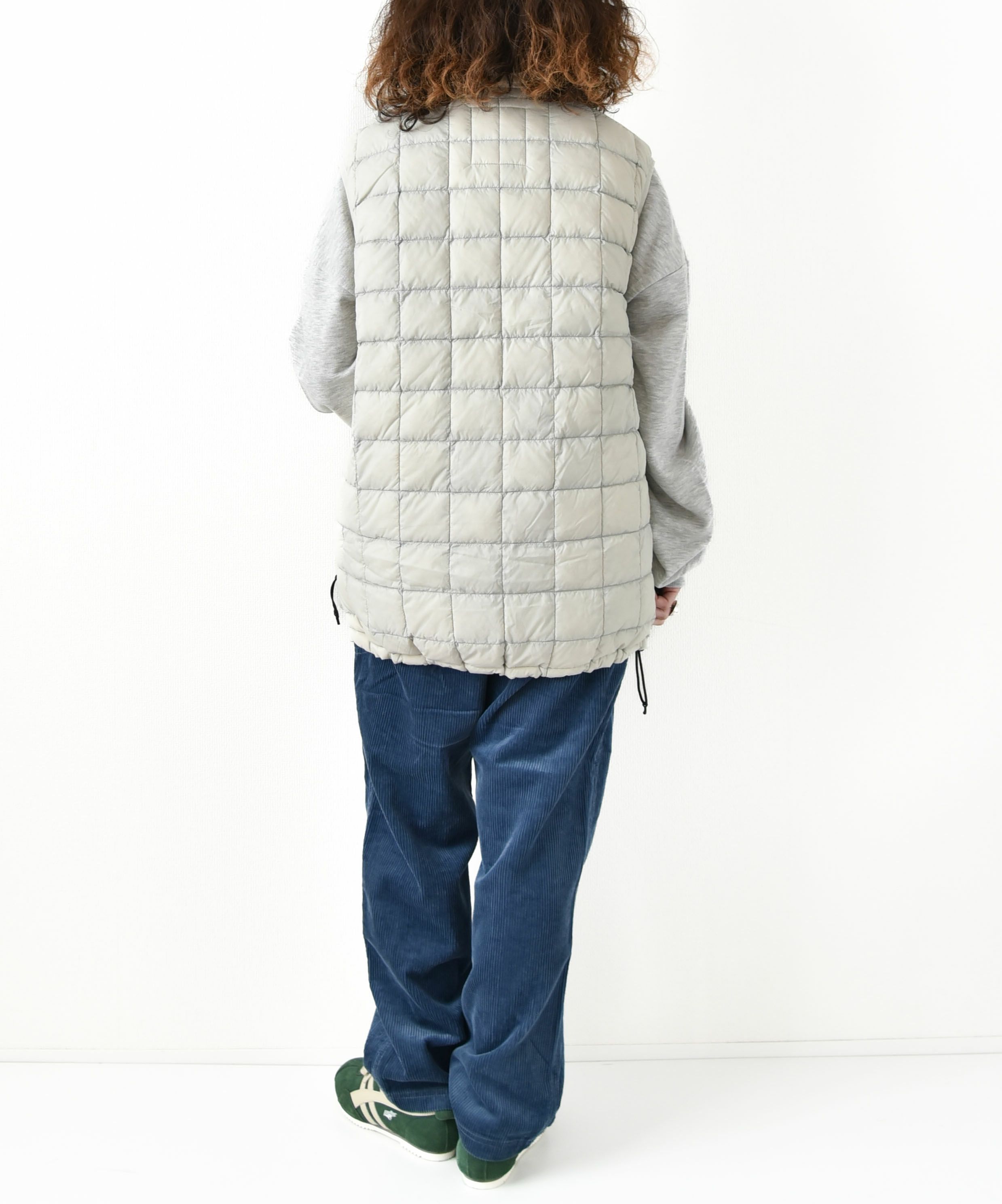TAION｜MOUTAIN HI-NECK W-ZIP LIGHT DOWN VEST [[TAION-002ZXMT-800]][D]