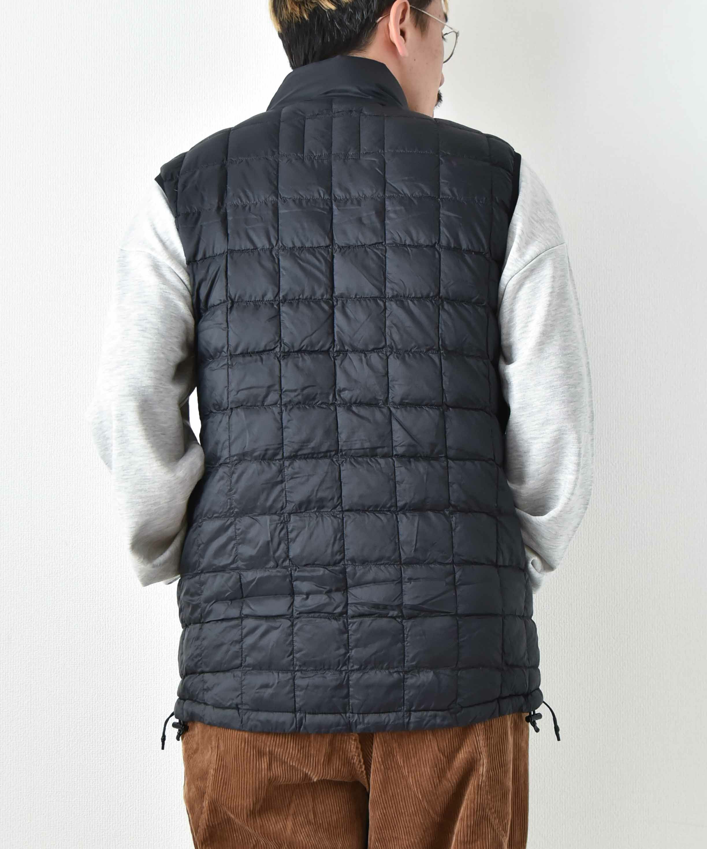 TAION｜MOUTAIN HI-NECK W-ZIP LIGHT DOWN VEST [[TAION-002ZXMT-800]][D]