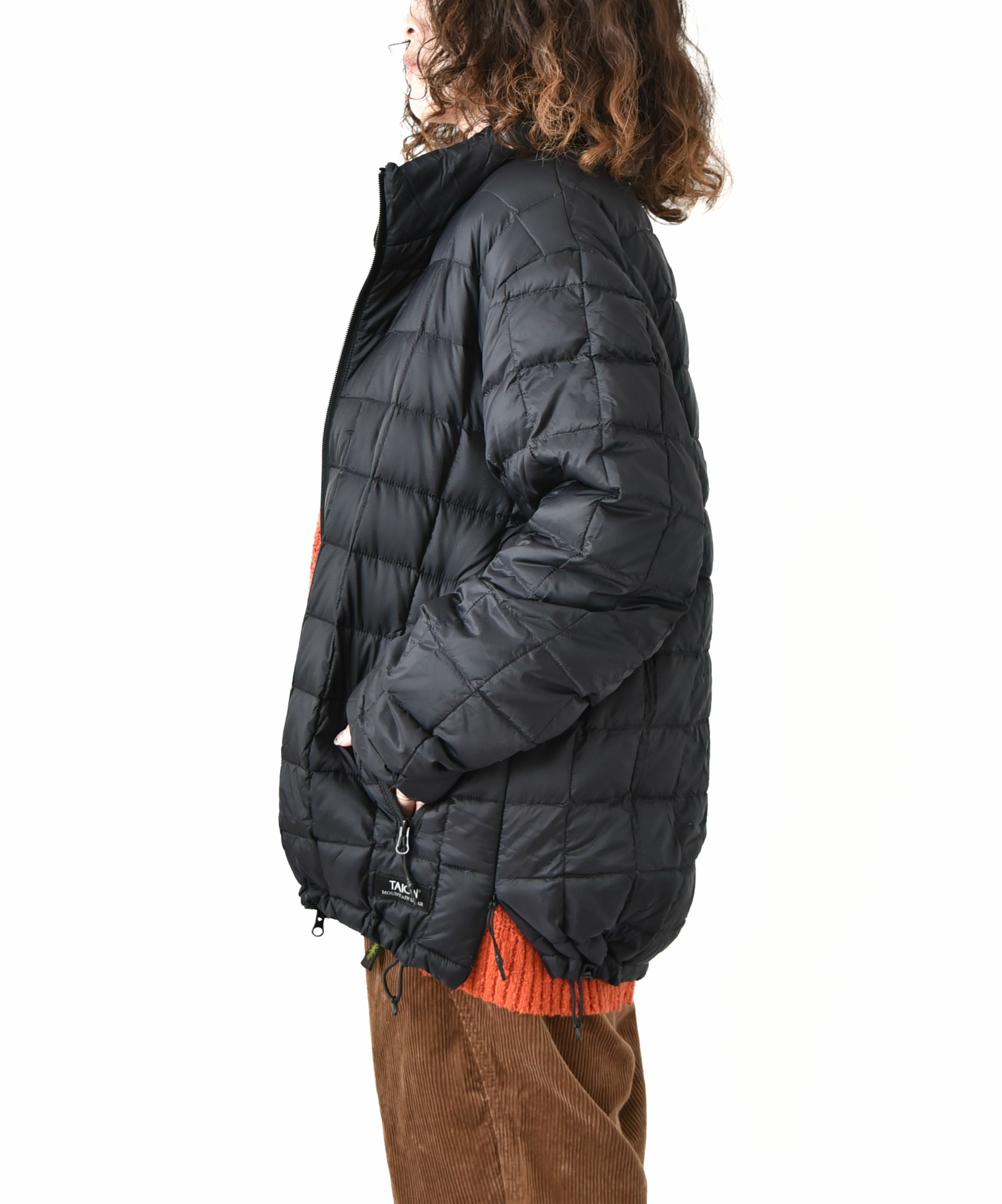 TAION｜MOUTAIN HI-NECK W-ZIP LIGHT DOWN JACKET [[TAION-102ZXMT-800]][D]