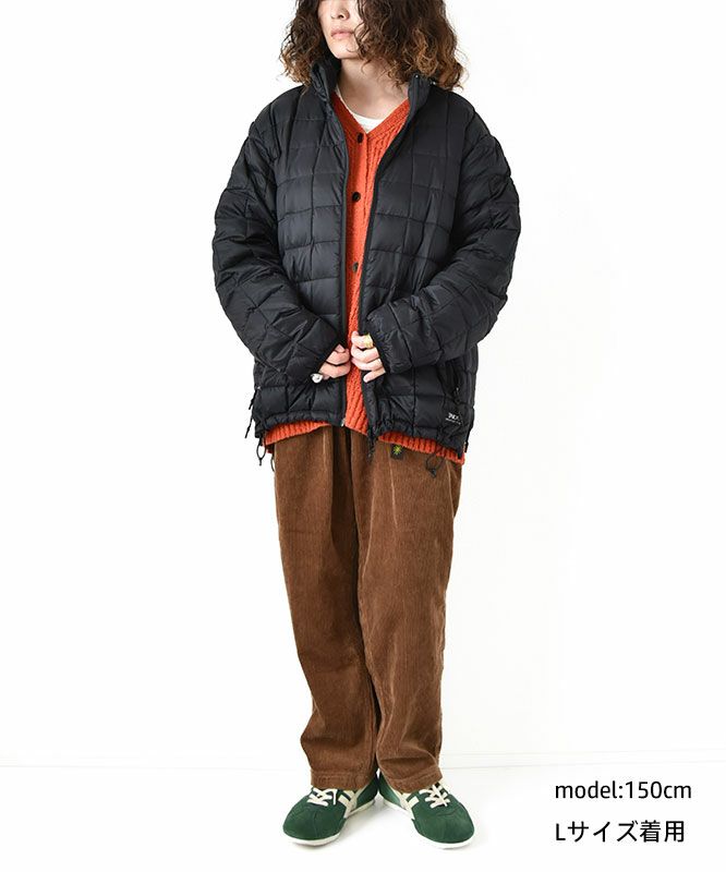 TAION｜MOUTAIN HI-NECK W-ZIP LIGHT DOWN JACKET [[TAION-102ZXMT-800]][D]