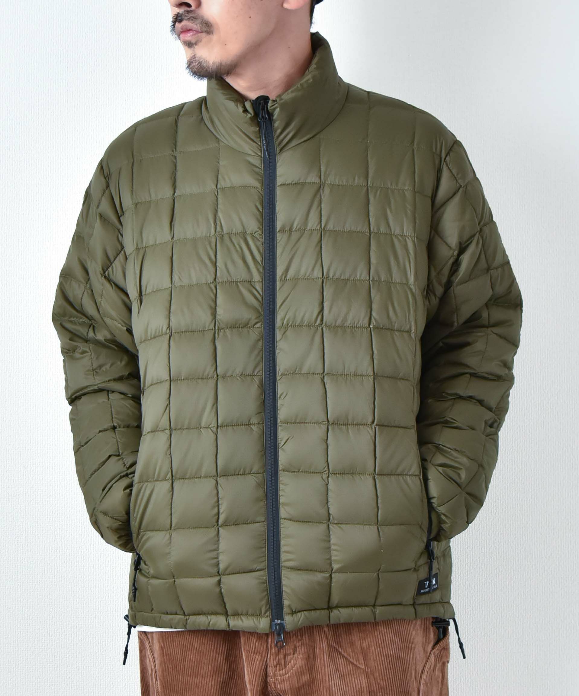 TAION｜MOUTAIN HI-NECK W-ZIP LIGHT DOWN JACKET [[TAION-102ZXMT-800]][D]