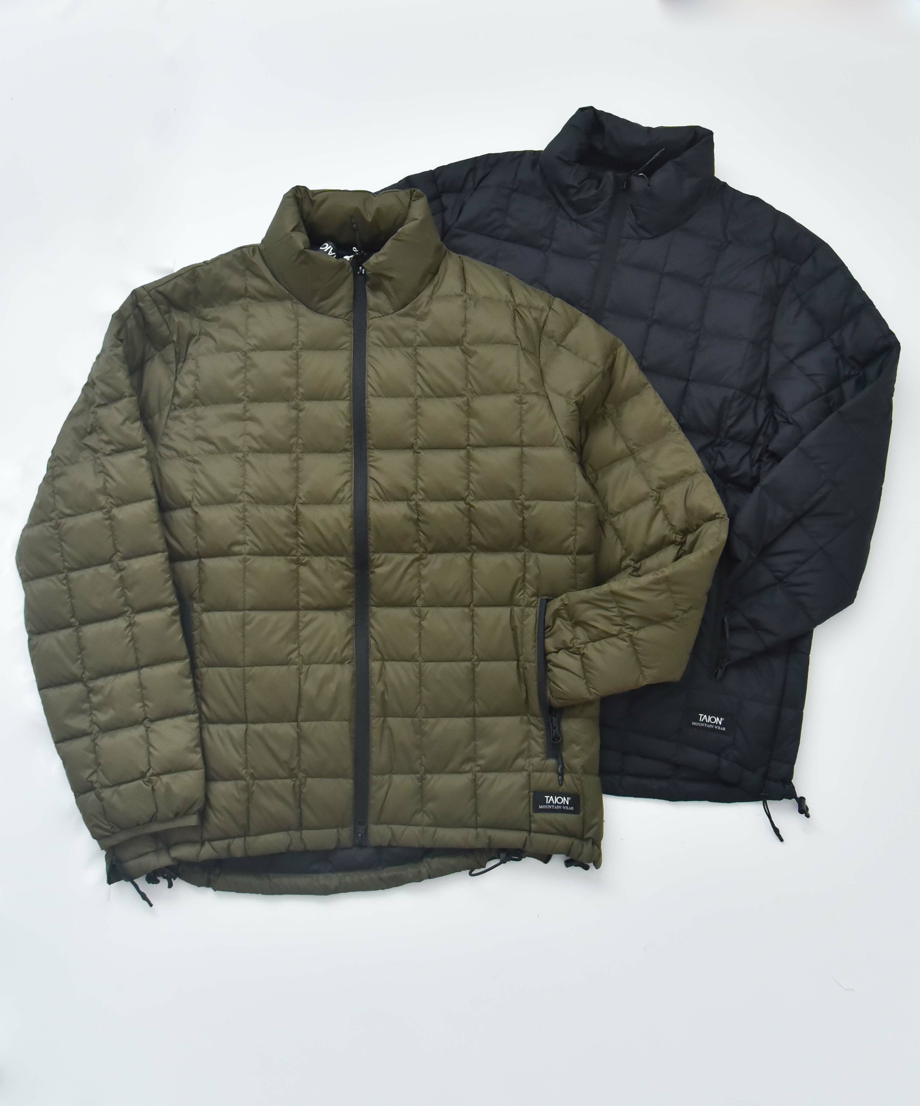 TAION｜MOUTAIN HI-NECK W-ZIP LIGHT DOWN JACKET [[TAION-102ZXMT-800]][D]