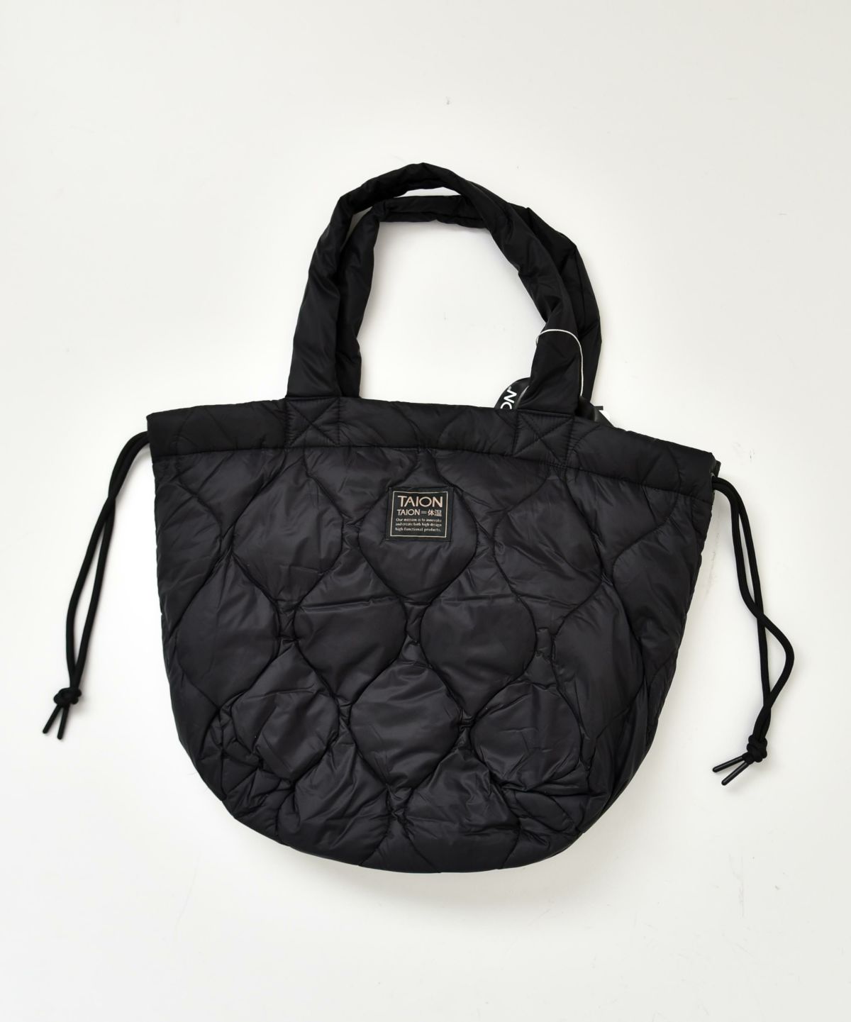 TAION｜MILITARY SOFT SHELL DOWN TOTE BAG-M [[TAION-TT02ALSML-1-M]][D]
