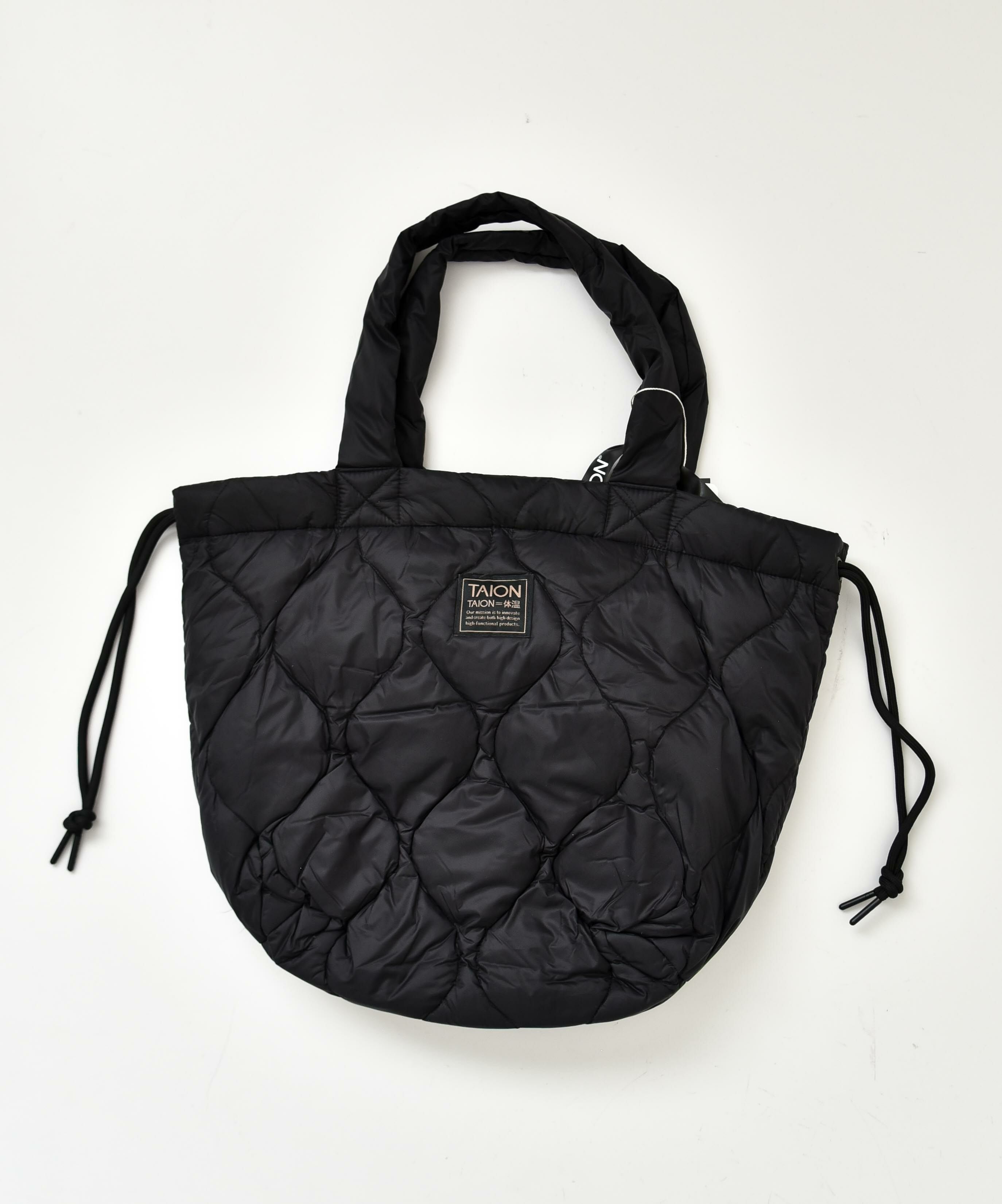 TAION｜MILITARY SOFT SHELL DOWN TOTE BAG-M [[TAION-TT02ALSML-1-M]][D]