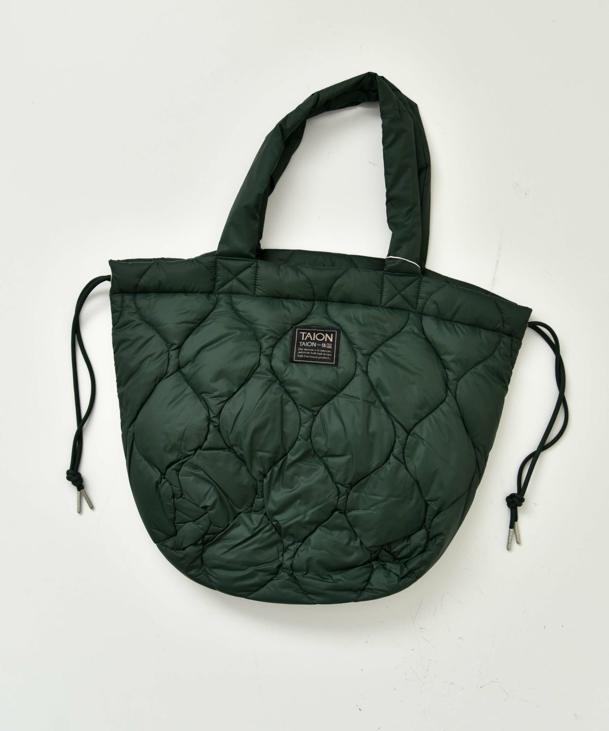 TAION｜MILITARY SOFT SHELL DOWN TOTE BAG-M [[TAION-TT02ALSML-1-M]][D]