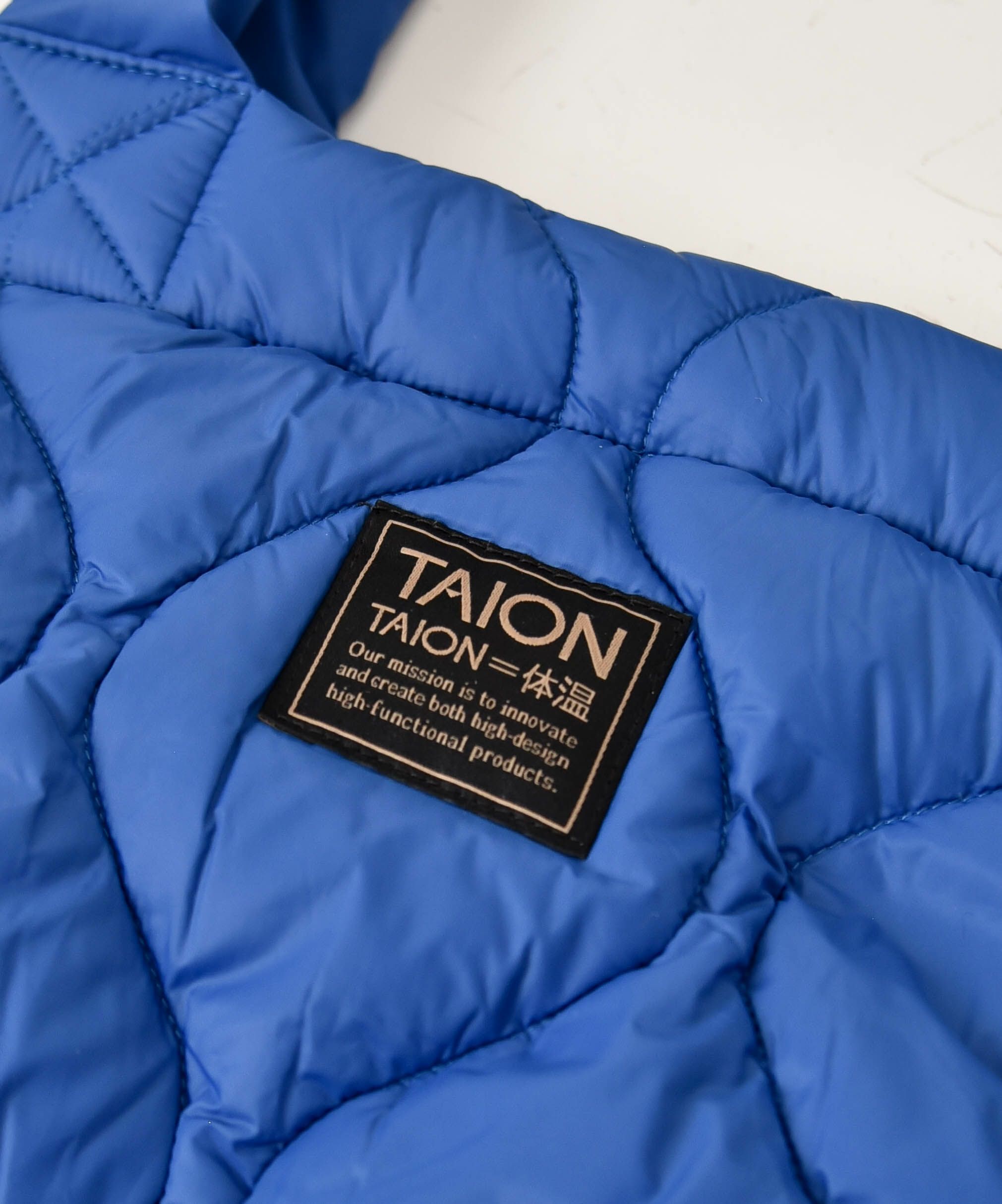 TAION｜MILITARY SOFT SHELL DOWN TOTE BAG-M [[TAION-TT02ALSML-1-M]][D]