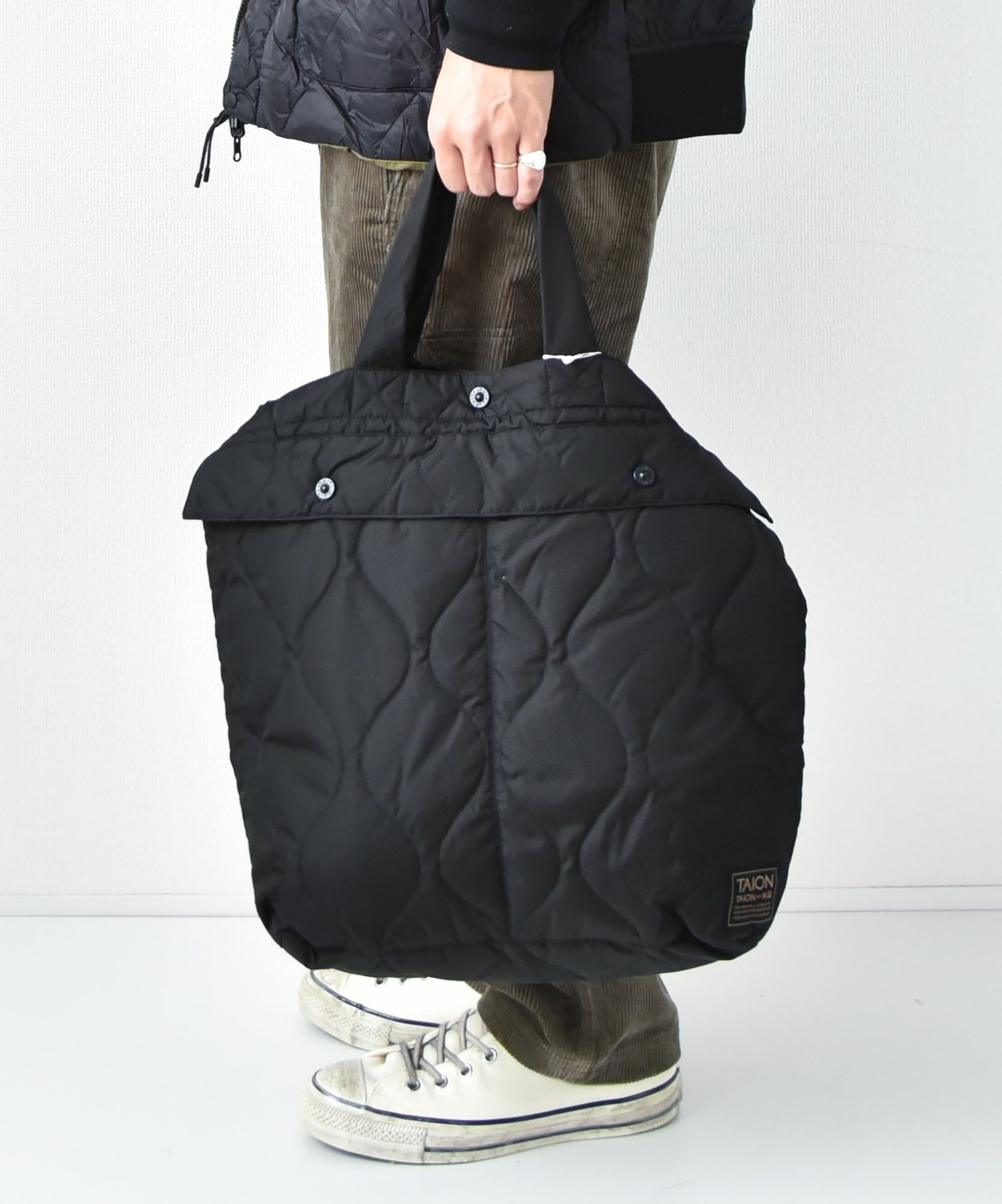 TAION｜MILITARY　DOWN HELMET SHOULDER BAG [[TAION-HS01ML-1]][D]