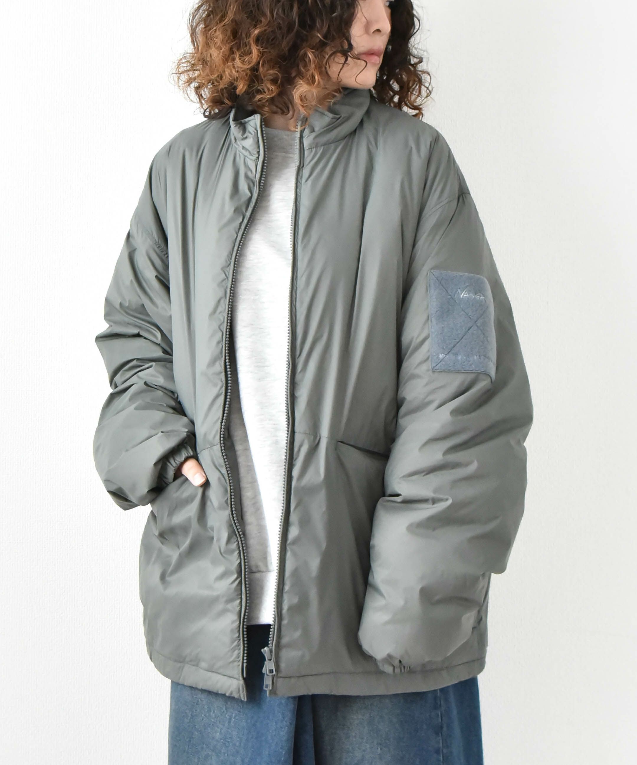 NANGA × MANUAL ALPHABET｜EQUIPMENT DOWN TRACK JACKET [[MA-J-411]][D]