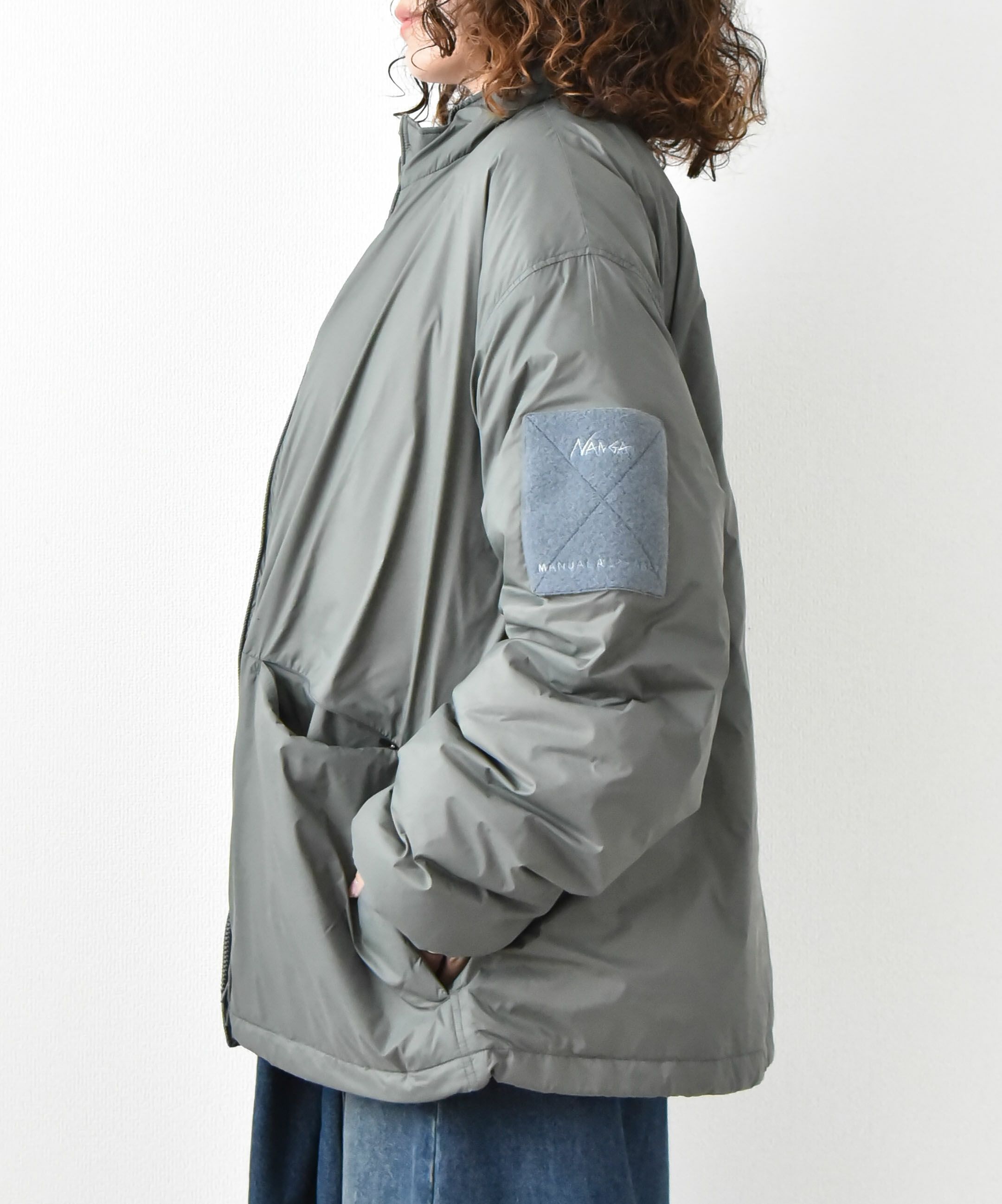 NANGA × MANUAL ALPHABET｜EQUIPMENT DOWN TRACK JACKET [[MA-J-411]][D]