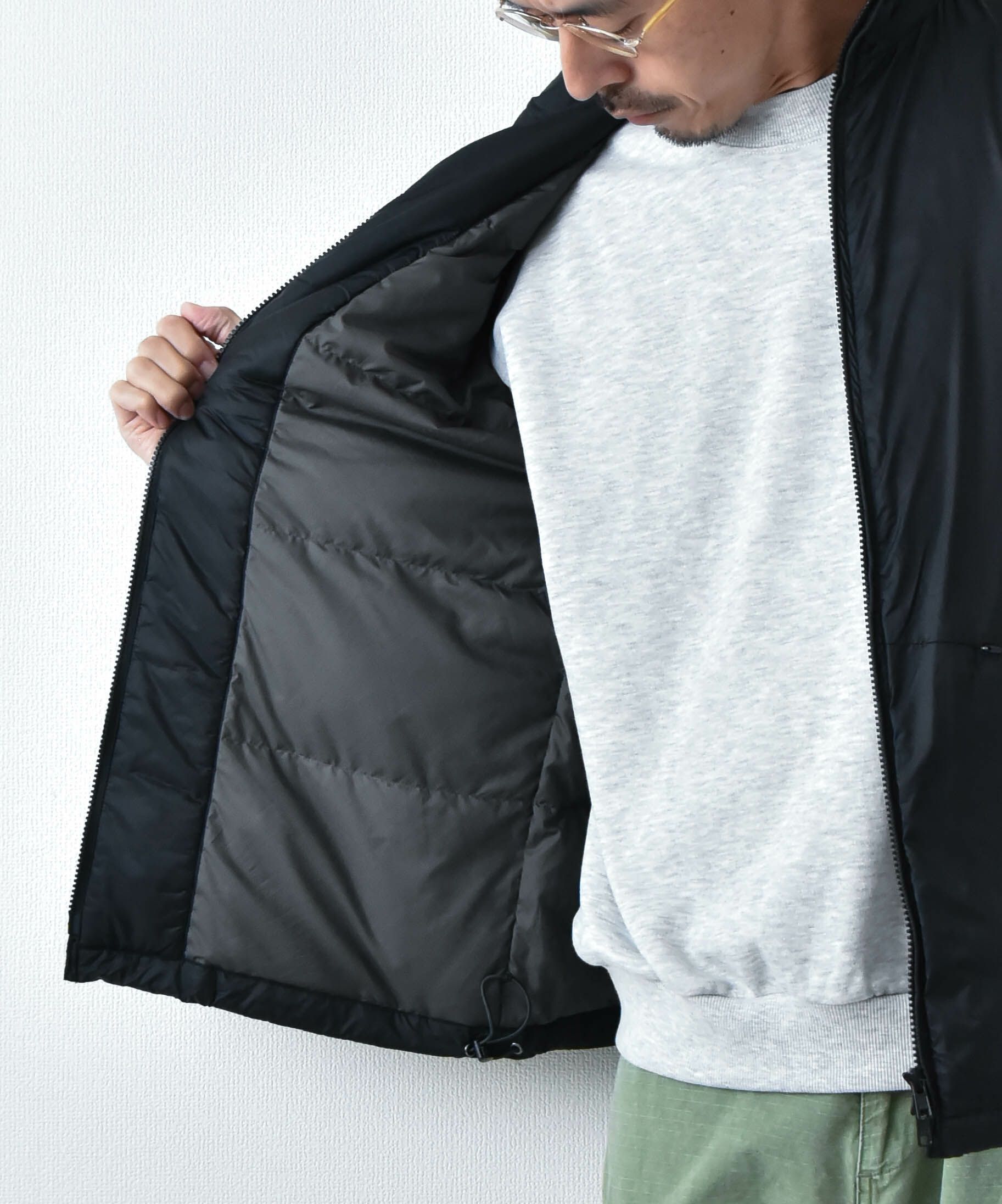 NANGA × MANUAL ALPHABET｜EQUIPMENT DOWN TRACK JACKET [[MA-J-411]][D]