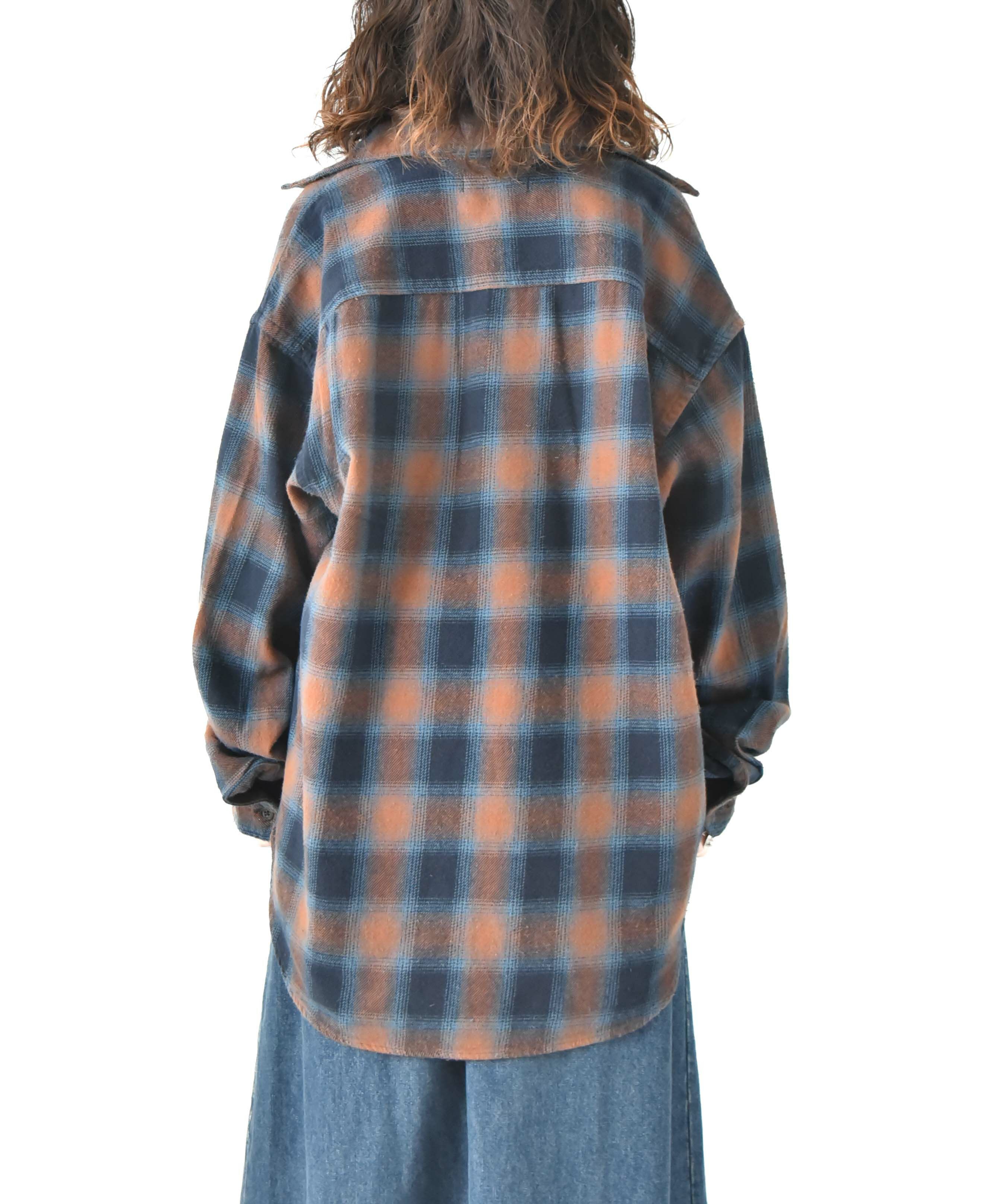 Johnbull｜ガーメントダイネルチェックシャツ [[JM254S04]][D]