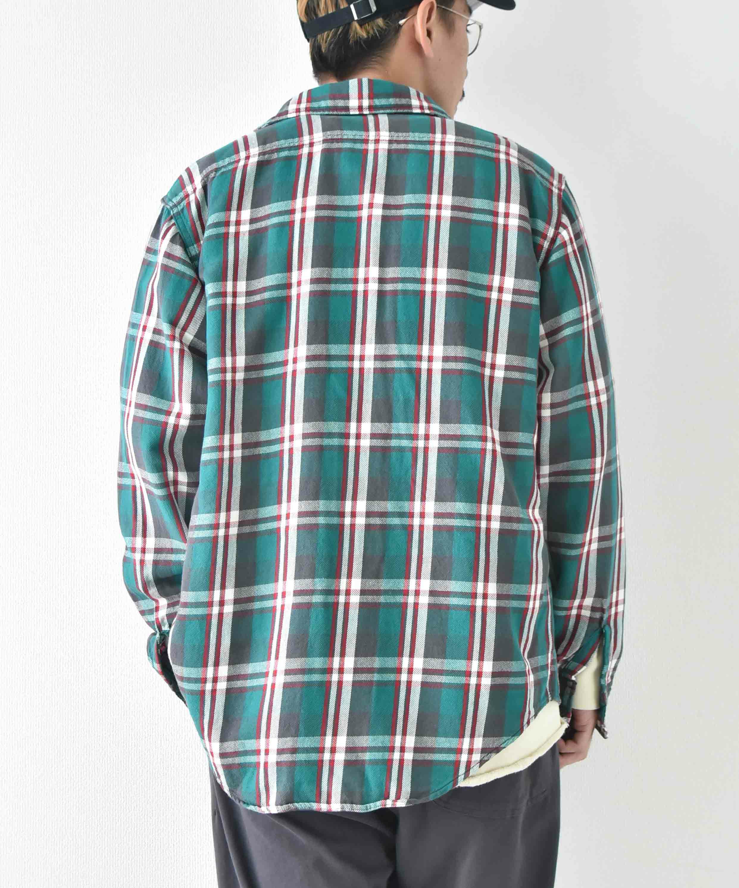 DENIM&DUNGAREE｜ムラチェックシャツ [[22580100]][D]