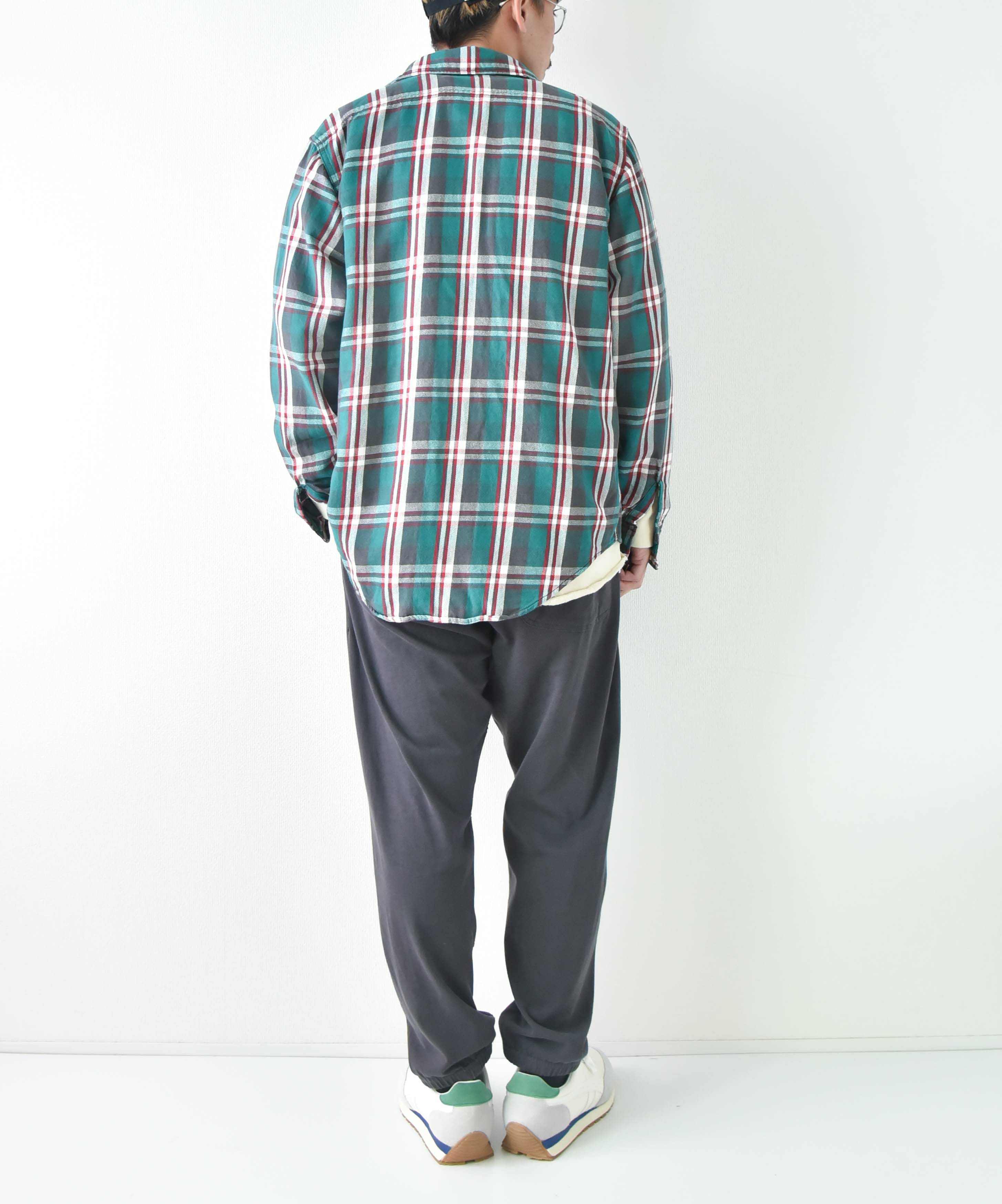 DENIM&DUNGAREE｜ムラチェックシャツ [[22580100]][D]