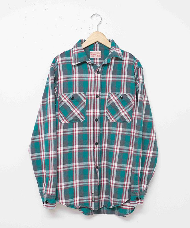 DENIM&DUNGAREE｜ムラチェックシャツ [[22580100]][D]