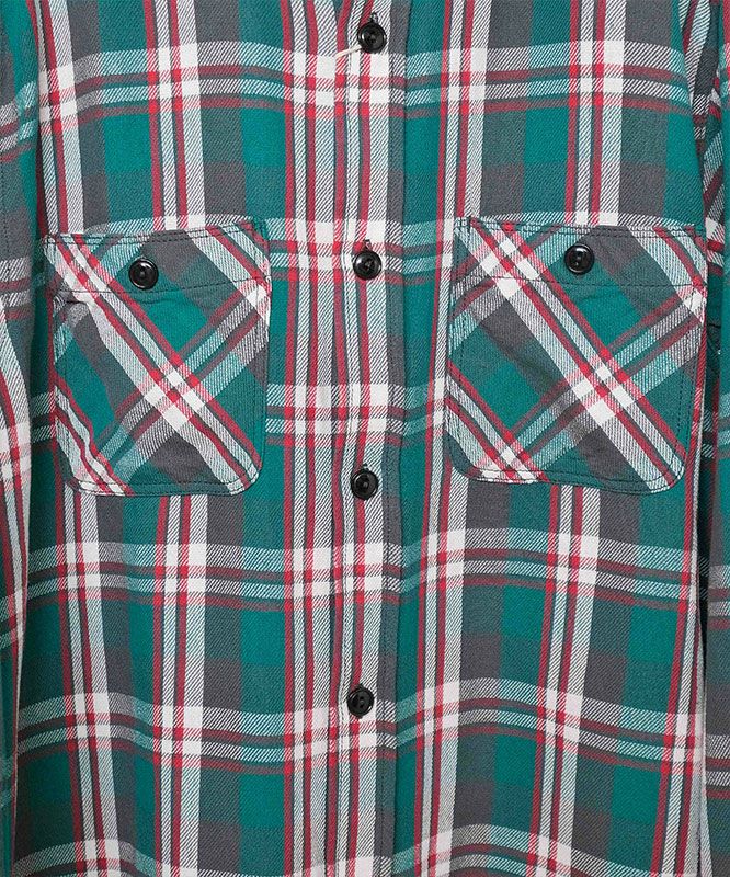 DENIM&DUNGAREE｜ムラチェックシャツ [[22580100]][D]