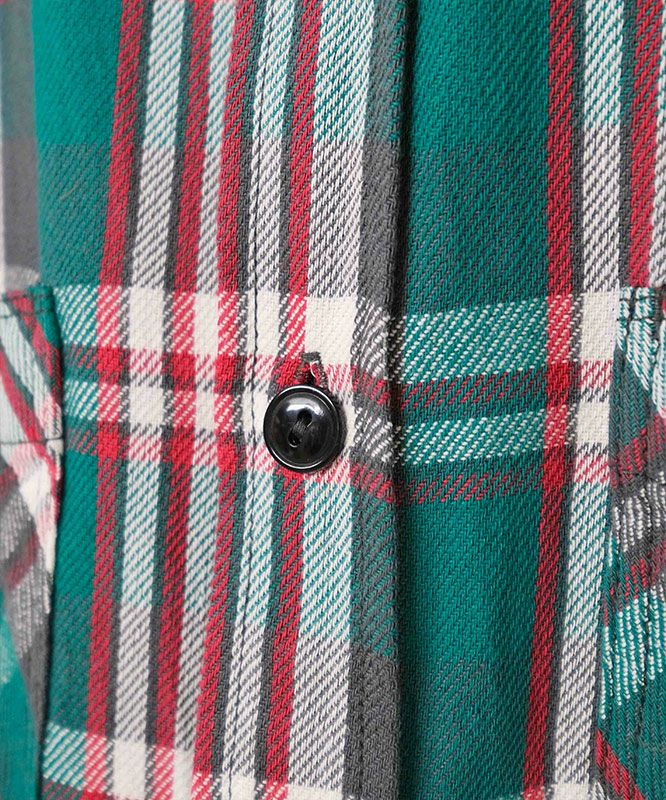 DENIM&DUNGAREE｜ムラチェックシャツ [[22580100]][D]