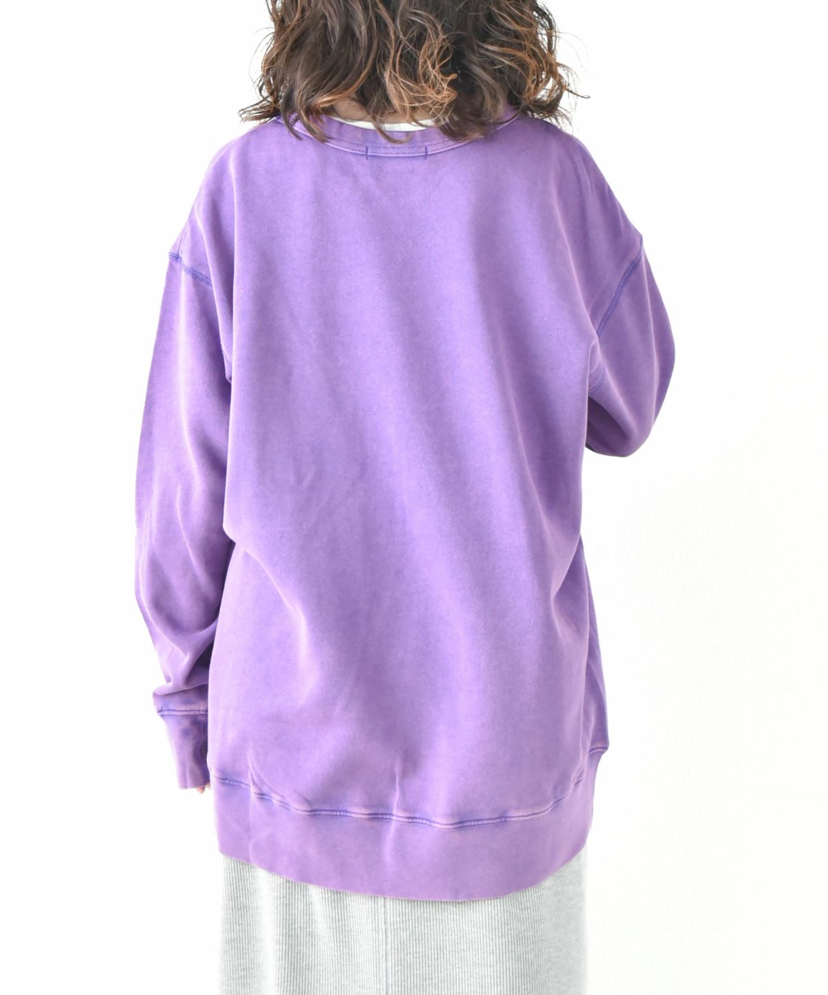 day standard｜ロゴワイドトレーナー [[M0425221]][D]