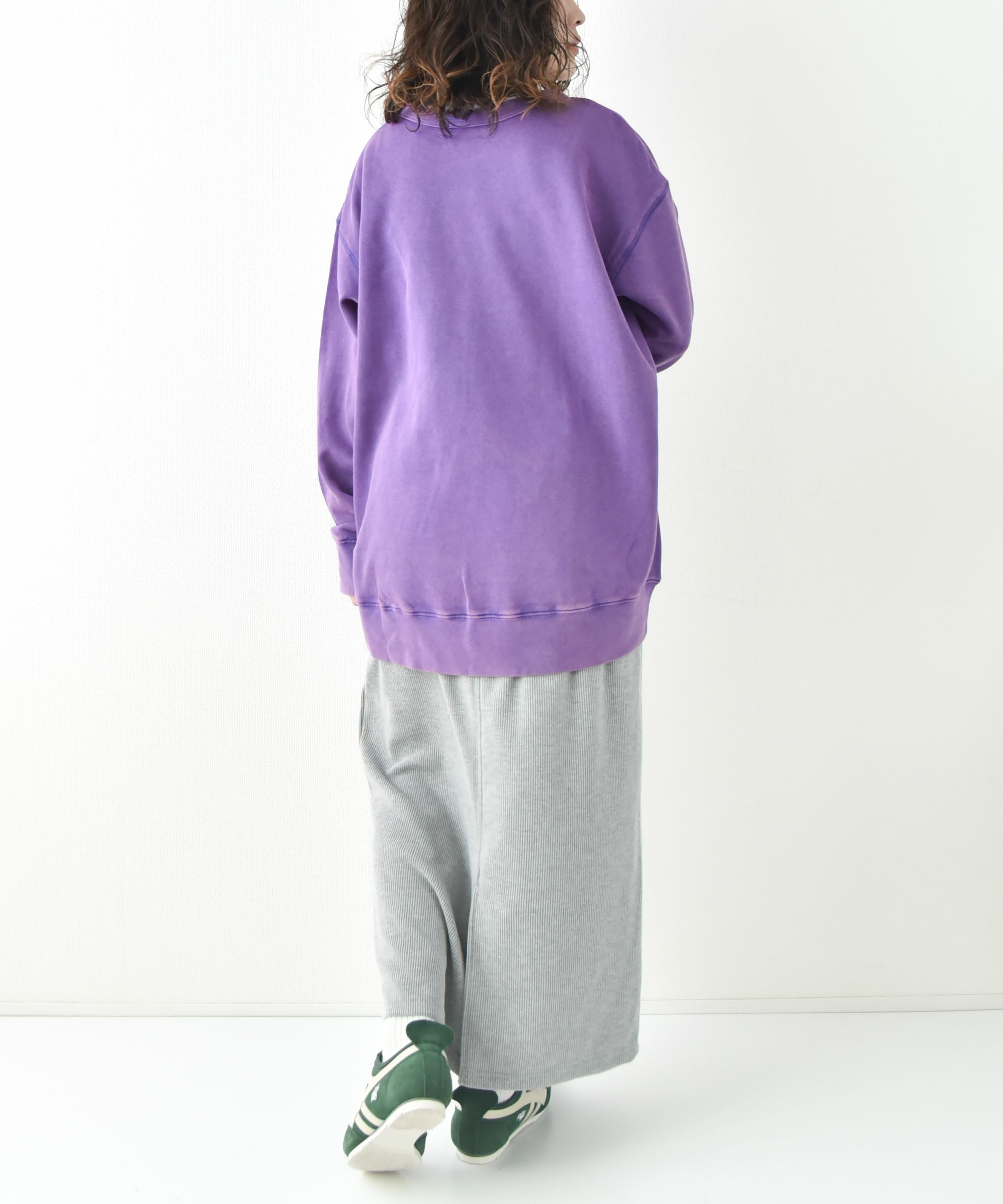 day standard｜ロゴワイドトレーナー [[M0425221]][D]