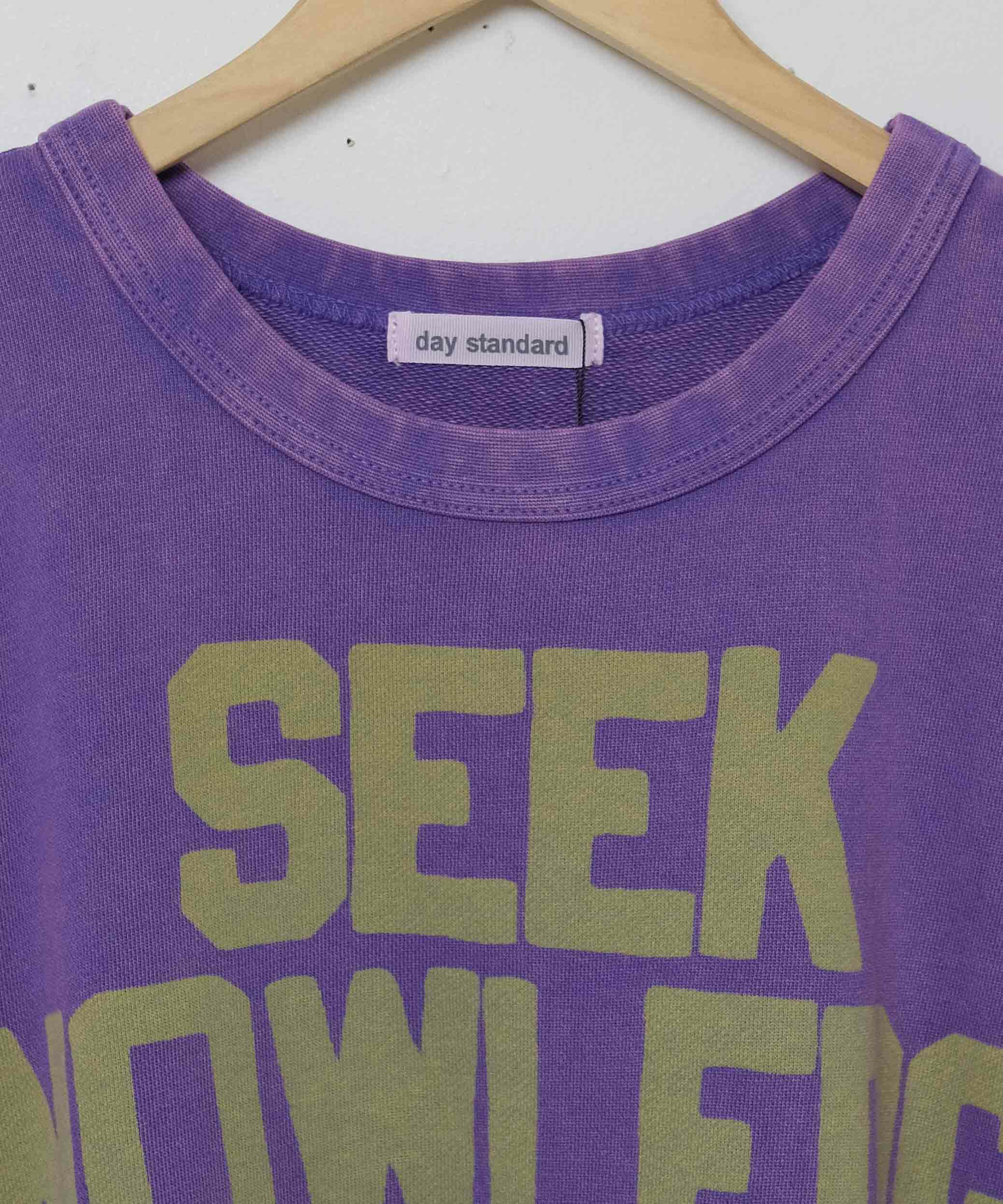 day standard｜ロゴワイドトレーナー [[M0425221]][D]