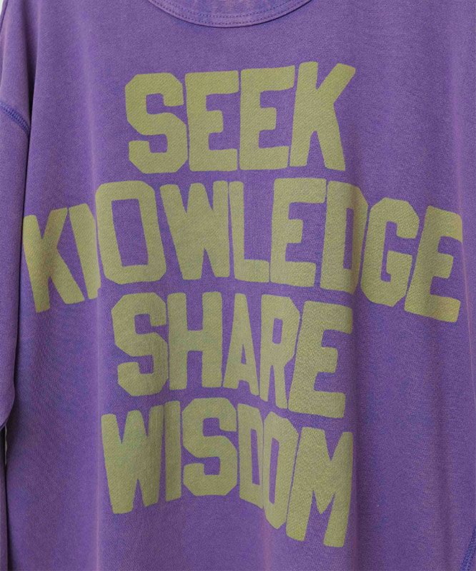 day standard｜ロゴワイドトレーナー [[M0425221]][D]