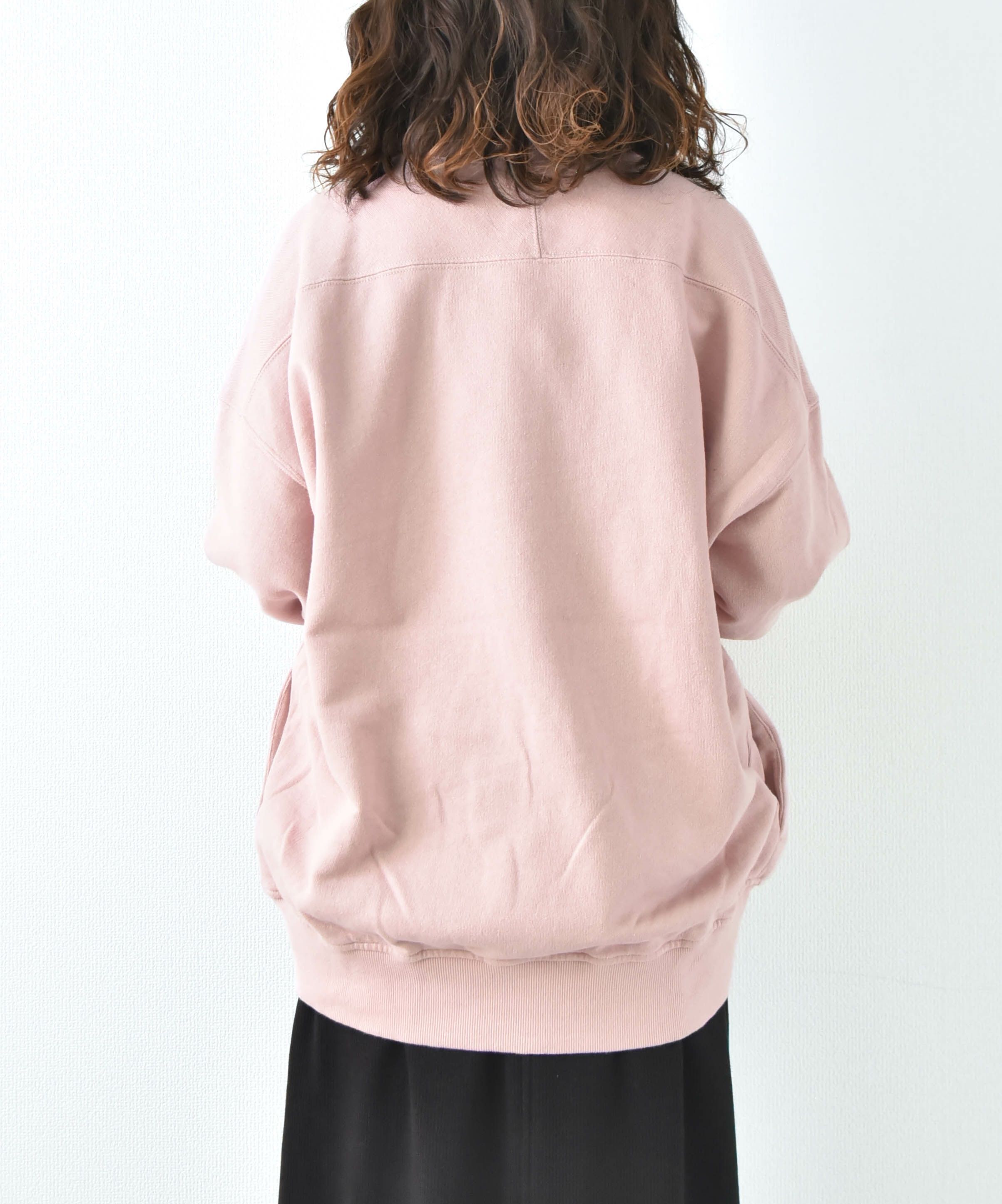 day standard｜柔らか裏毛サイドポケットトレーナー [[W8215222]][D]