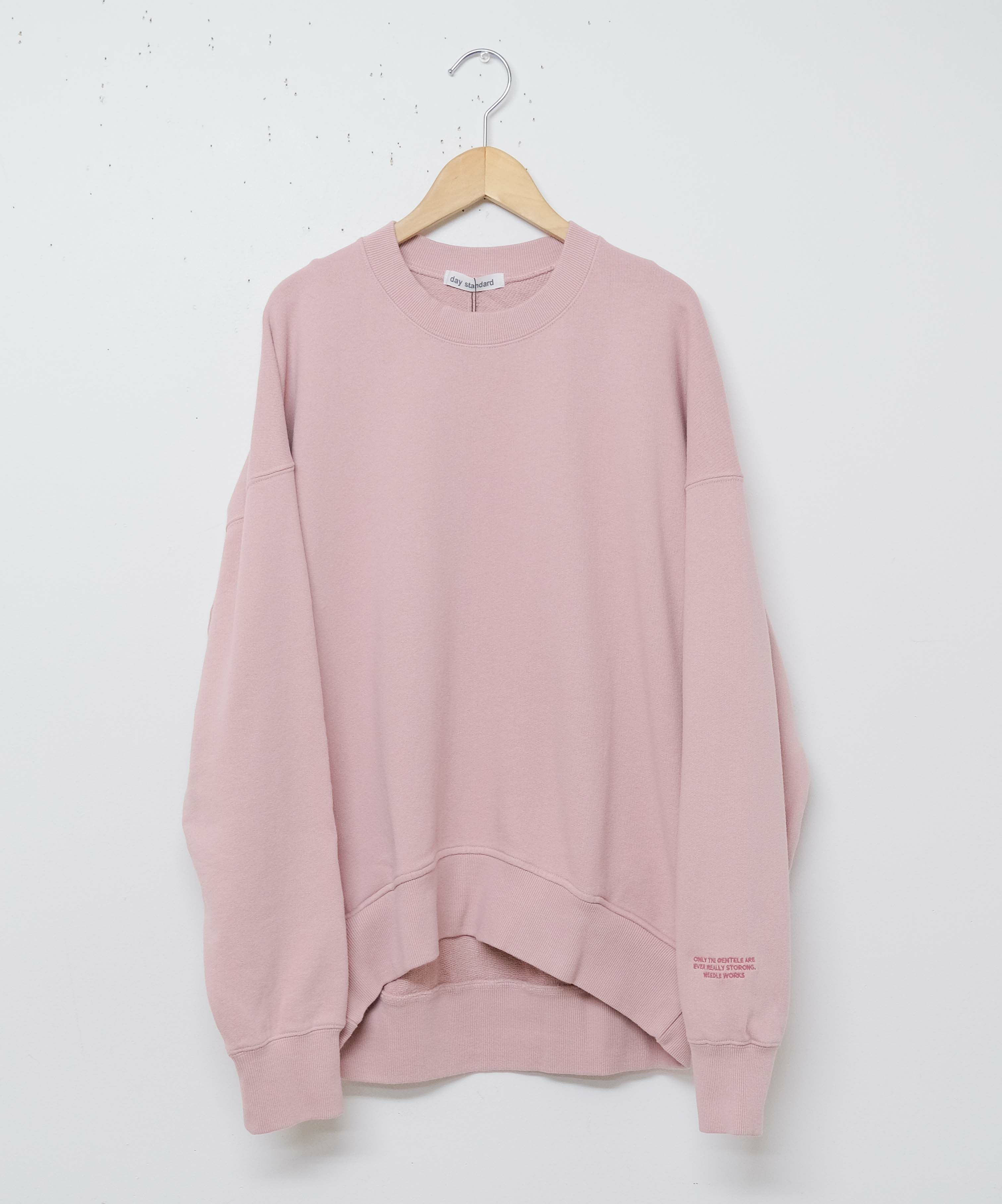 day standard｜柔らか裏毛サイドポケットトレーナー [[W8215222]][D]