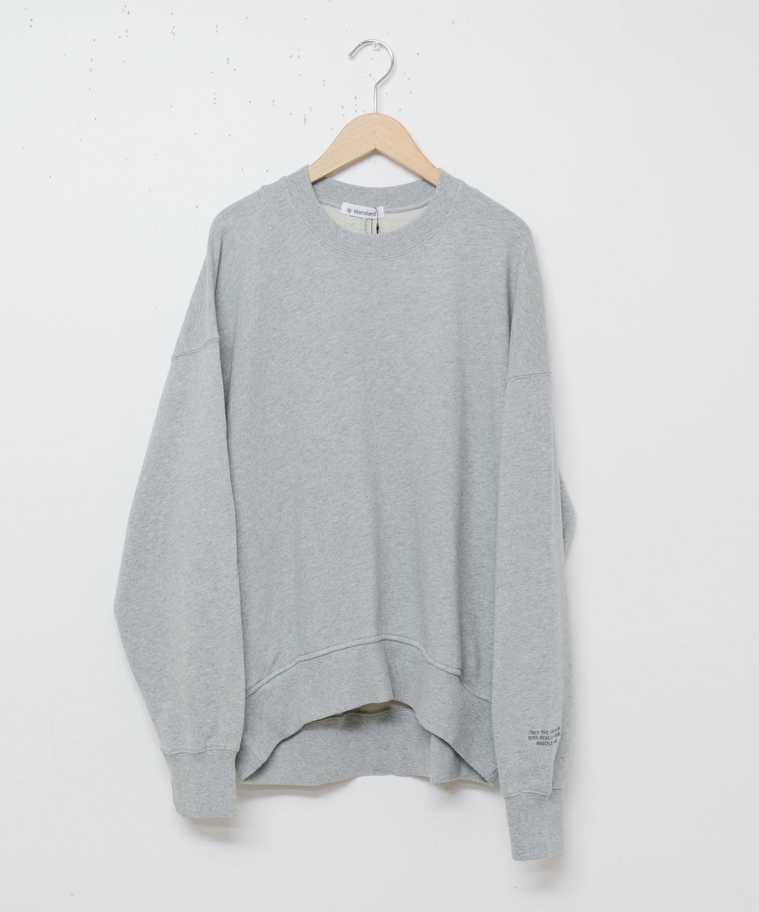 day standard｜柔らか裏毛サイドポケットトレーナー [[W8215222]][D]