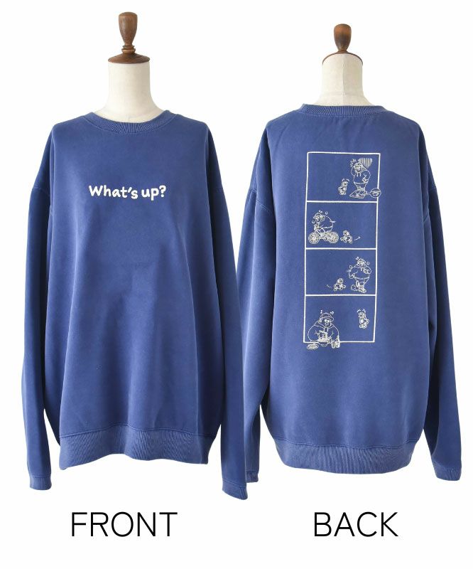 duckster｜リバーシブルクルーネックスウェット(DUCK‘S GYM) [[940204]][D]