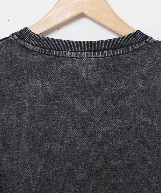 day standard｜カットデニムケミカルトレーナー [[121954]][D]