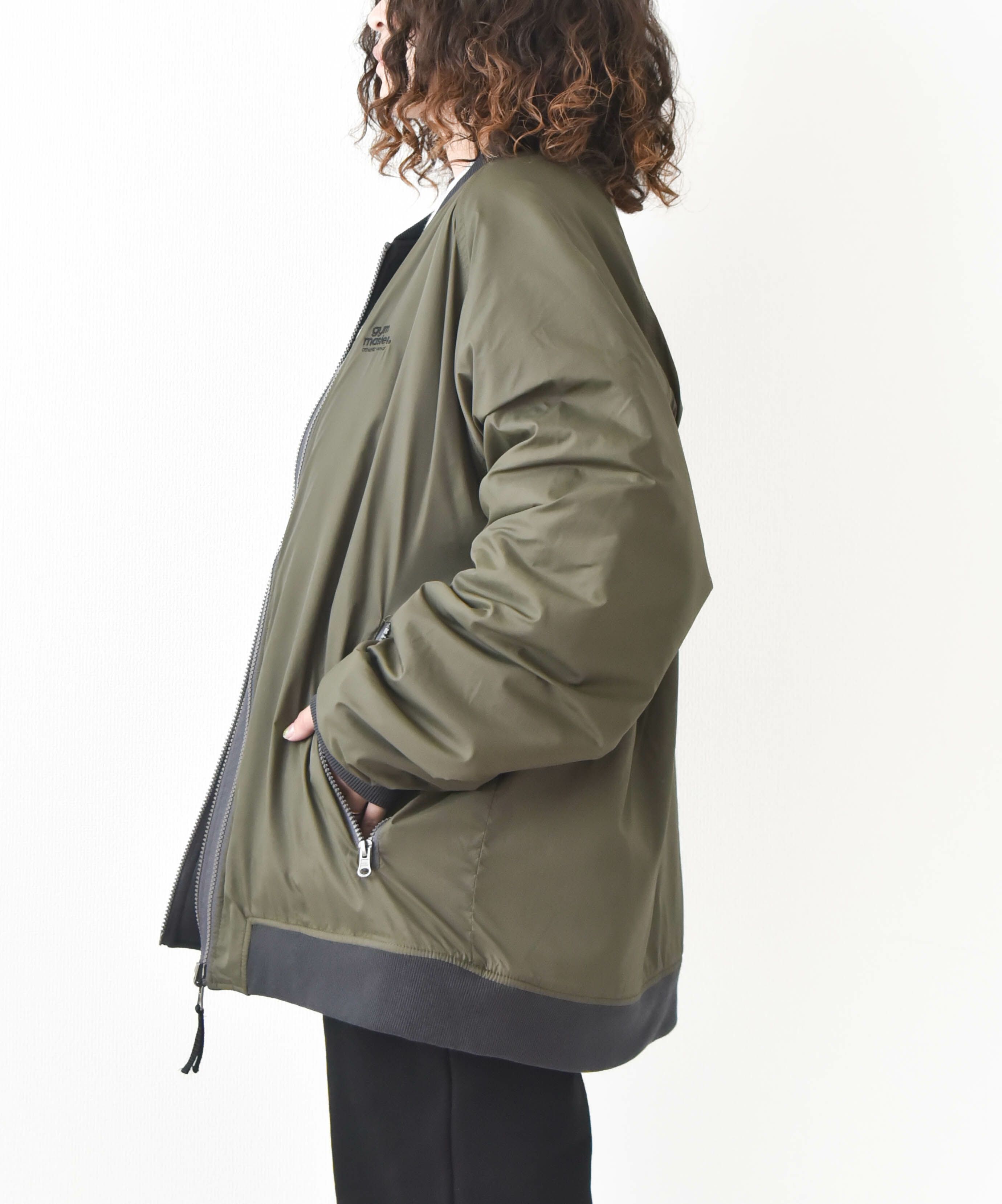 ジムマスター｜12ozヘビー裏起毛スウェットリバーシブルダブルジップジャケット [[G633701]][D]