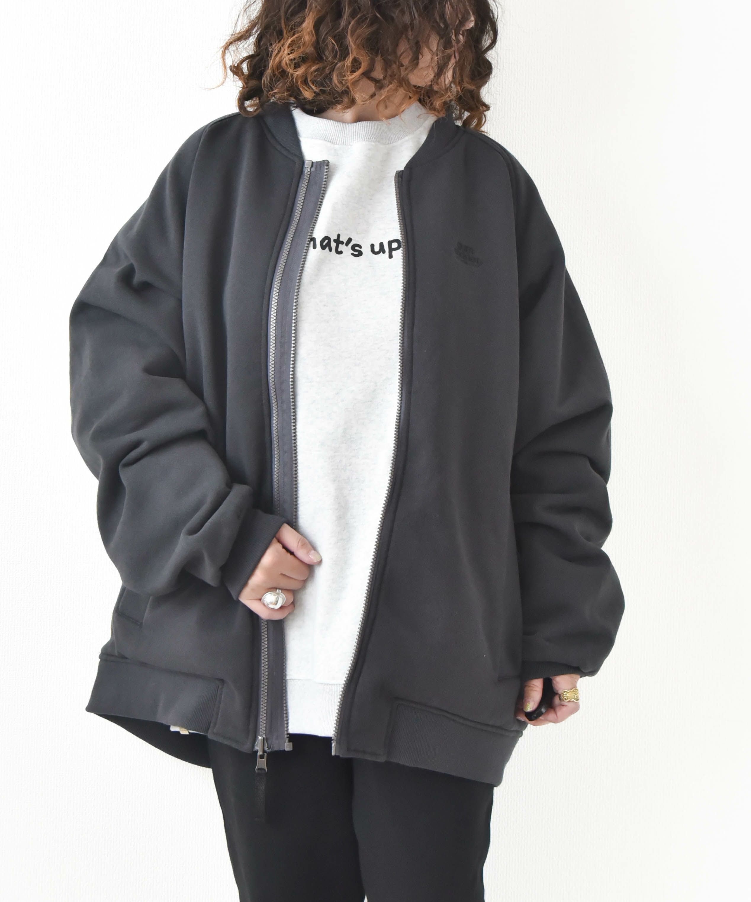 ジムマスター｜12ozヘビー裏起毛スウェットリバーシブルダブルジップジャケット [[G633701]][D]