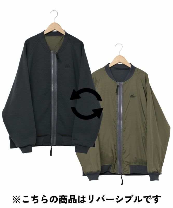 ジムマスター｜12ozヘビー裏起毛スウェットリバーシブルダブルジップジャケット [[G633701]][D]