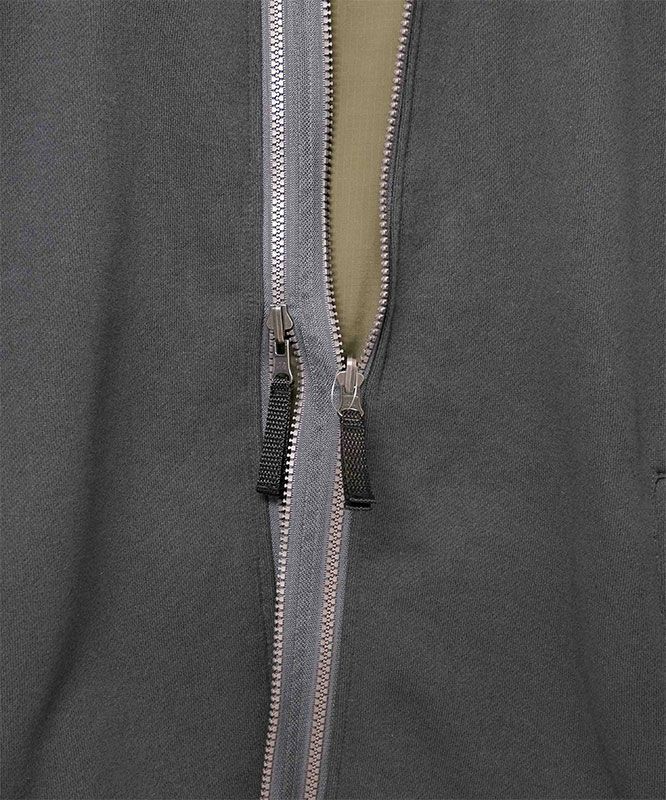 ジムマスター｜12ozヘビー裏起毛スウェットリバーシブルダブルジップジャケット [[G633701]][D]