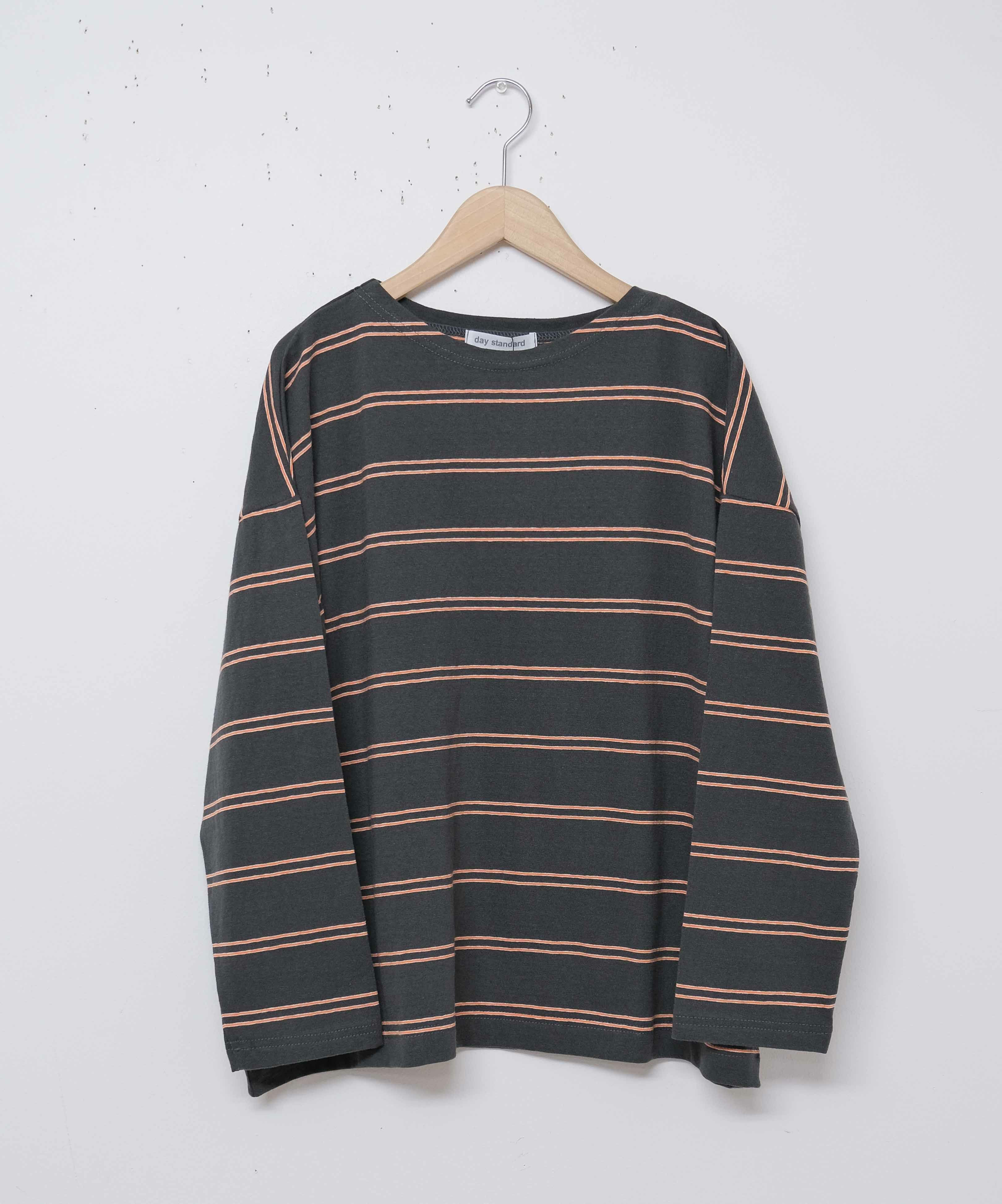 day standard｜ワイドボートネックTee [[853402]][D]