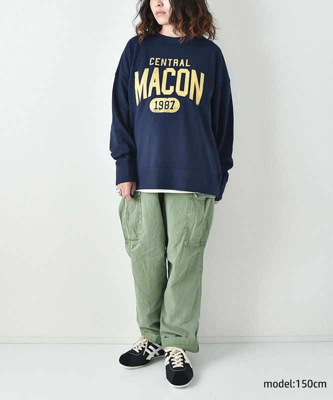 day standard｜カレッジロゴスウェット [[10-01-57539]][D]