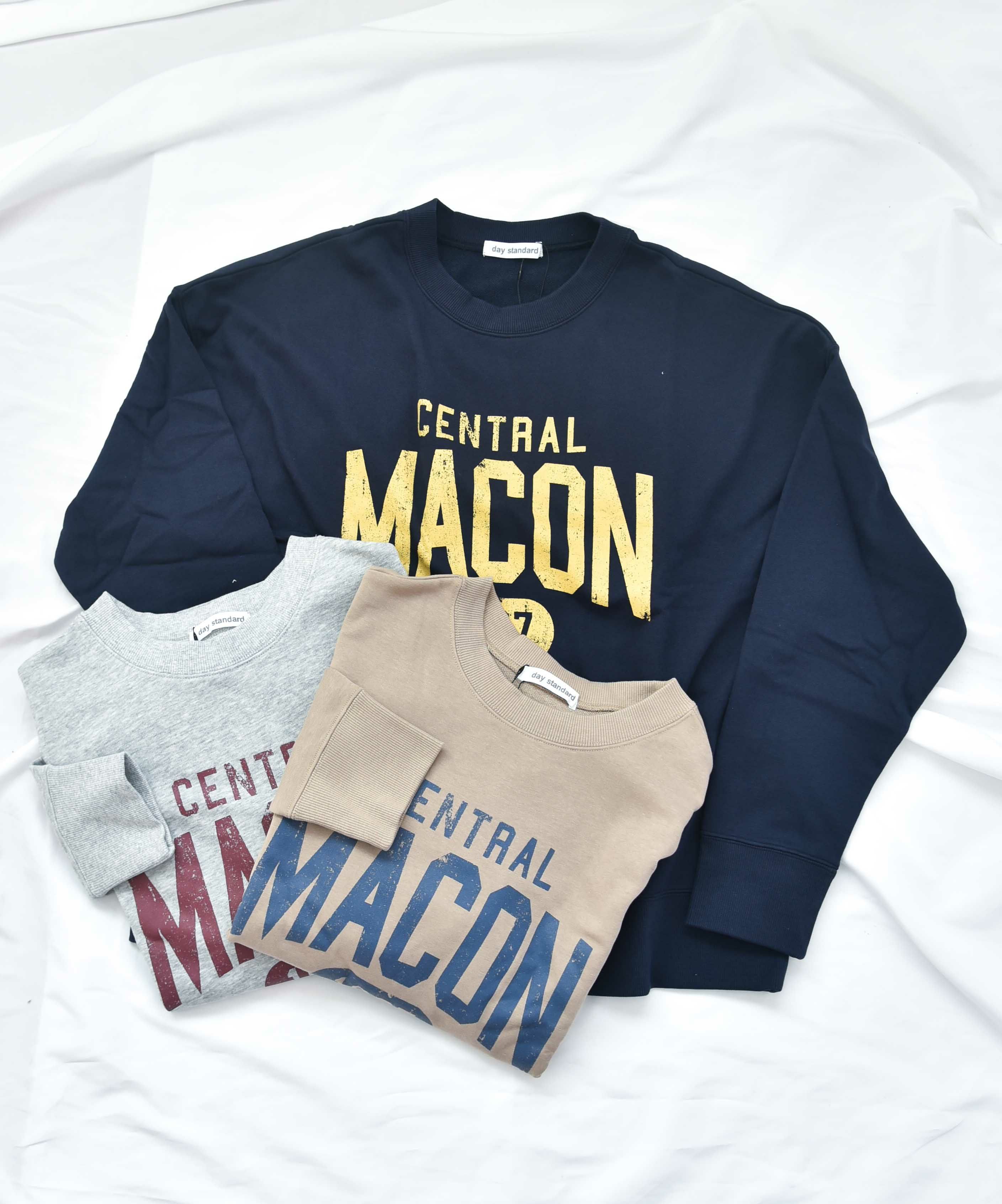 day standard｜カレッジロゴスウェット [[10-01-57539]][D]