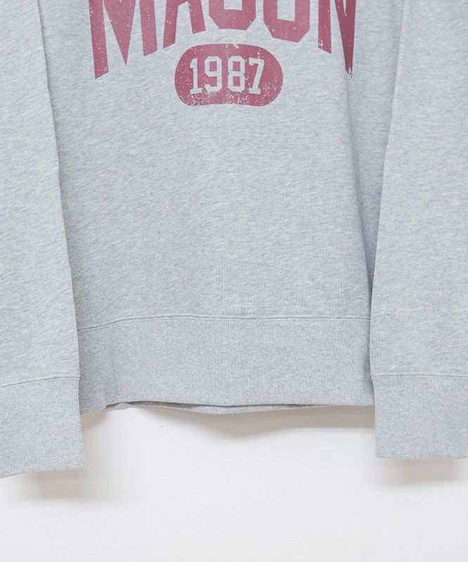 day standard｜カレッジロゴスウェット [[10-01-57539]][D]