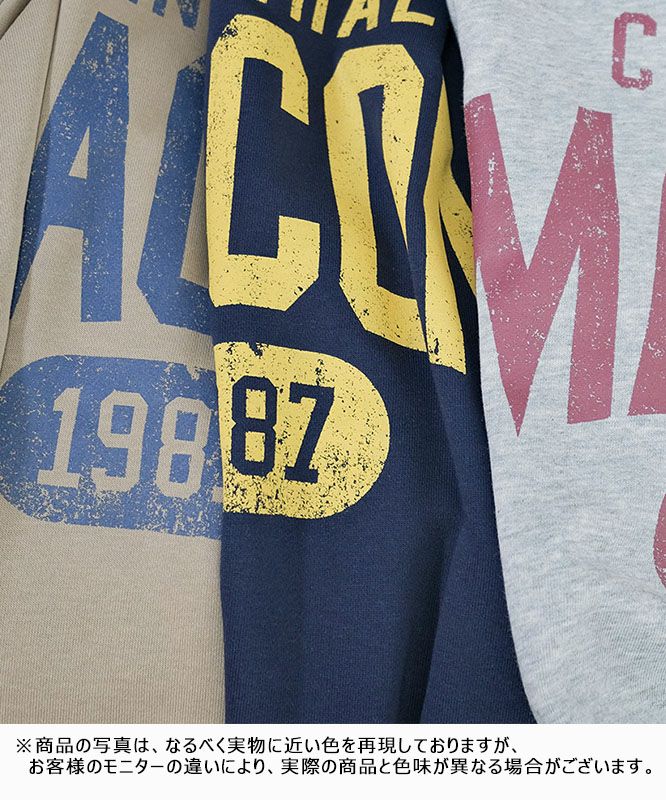 day standard｜カレッジロゴスウェット [[10-01-57539]][D]