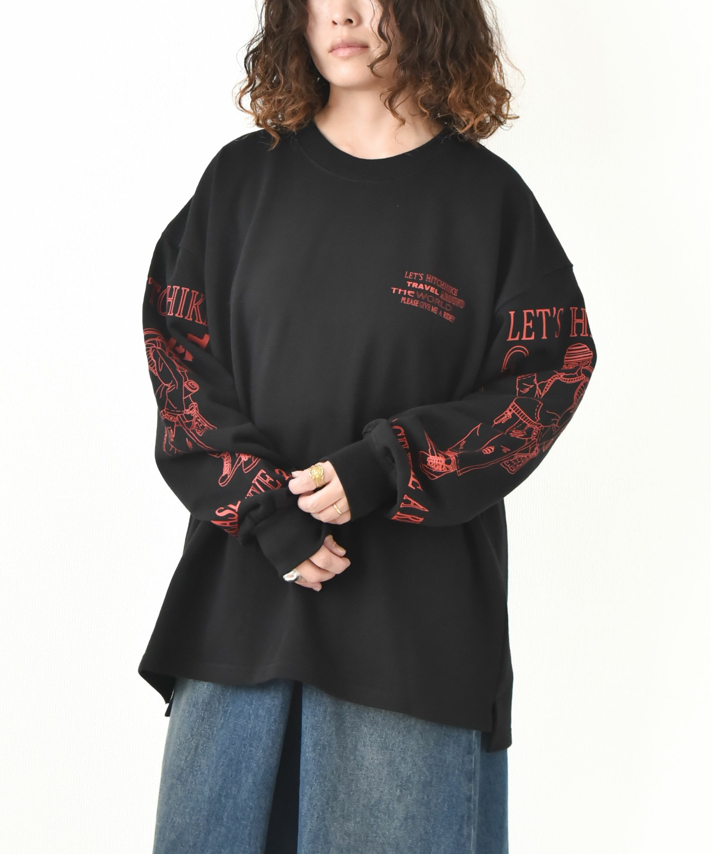 ジムマスター｜10.3oz HITCH HIKE スウェットビッグTee [[G621781]][D]