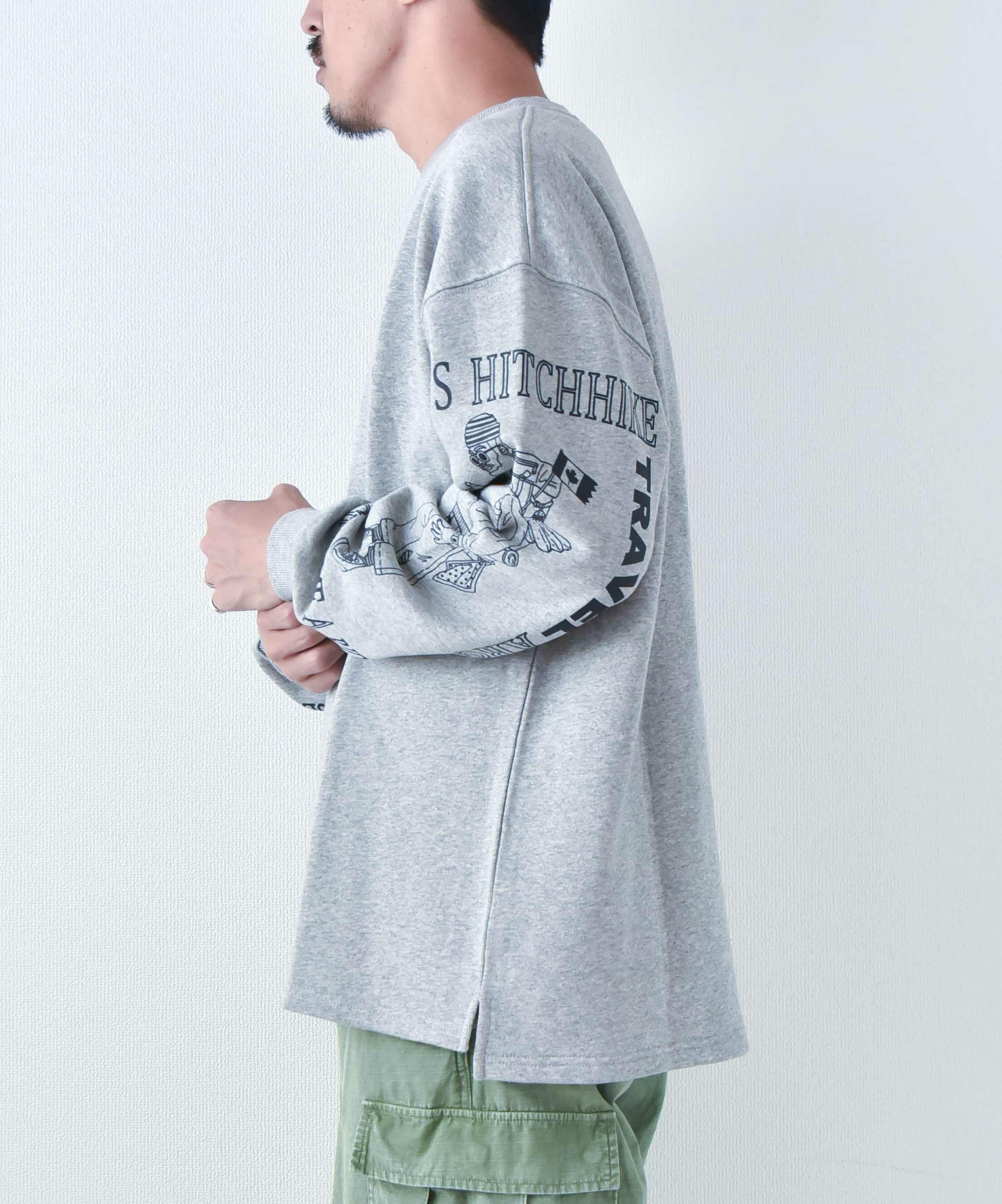 ジムマスター｜10.3oz HITCH HIKE スウェットビッグTee [[G621781]][D]