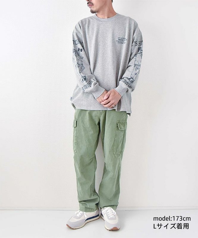 ジムマスター｜10.3oz HITCH HIKE スウェットビッグTee [[G621781]][D]