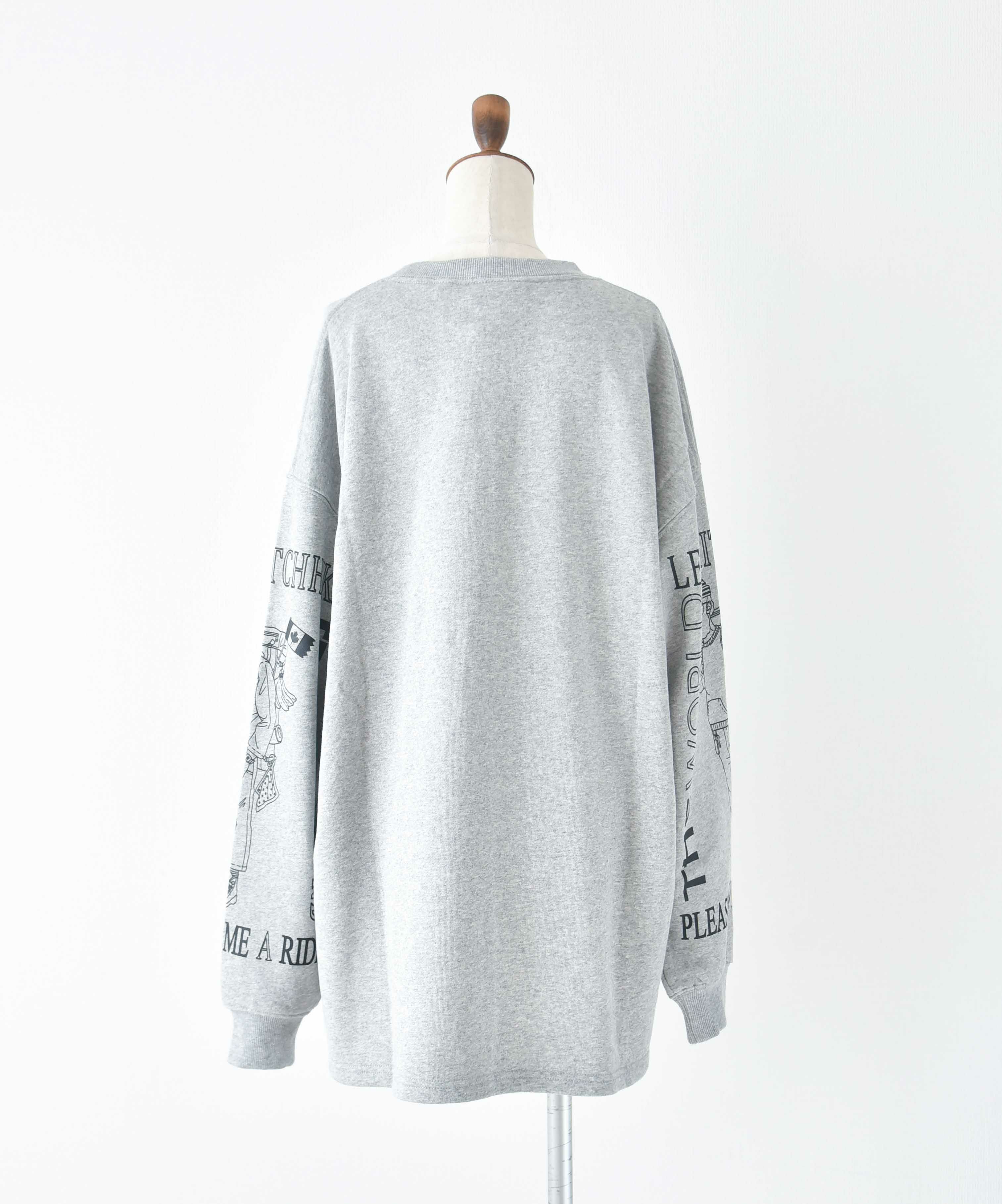 ジムマスター｜10.3oz HITCH HIKE スウェットビッグTee [[G621781]][D]