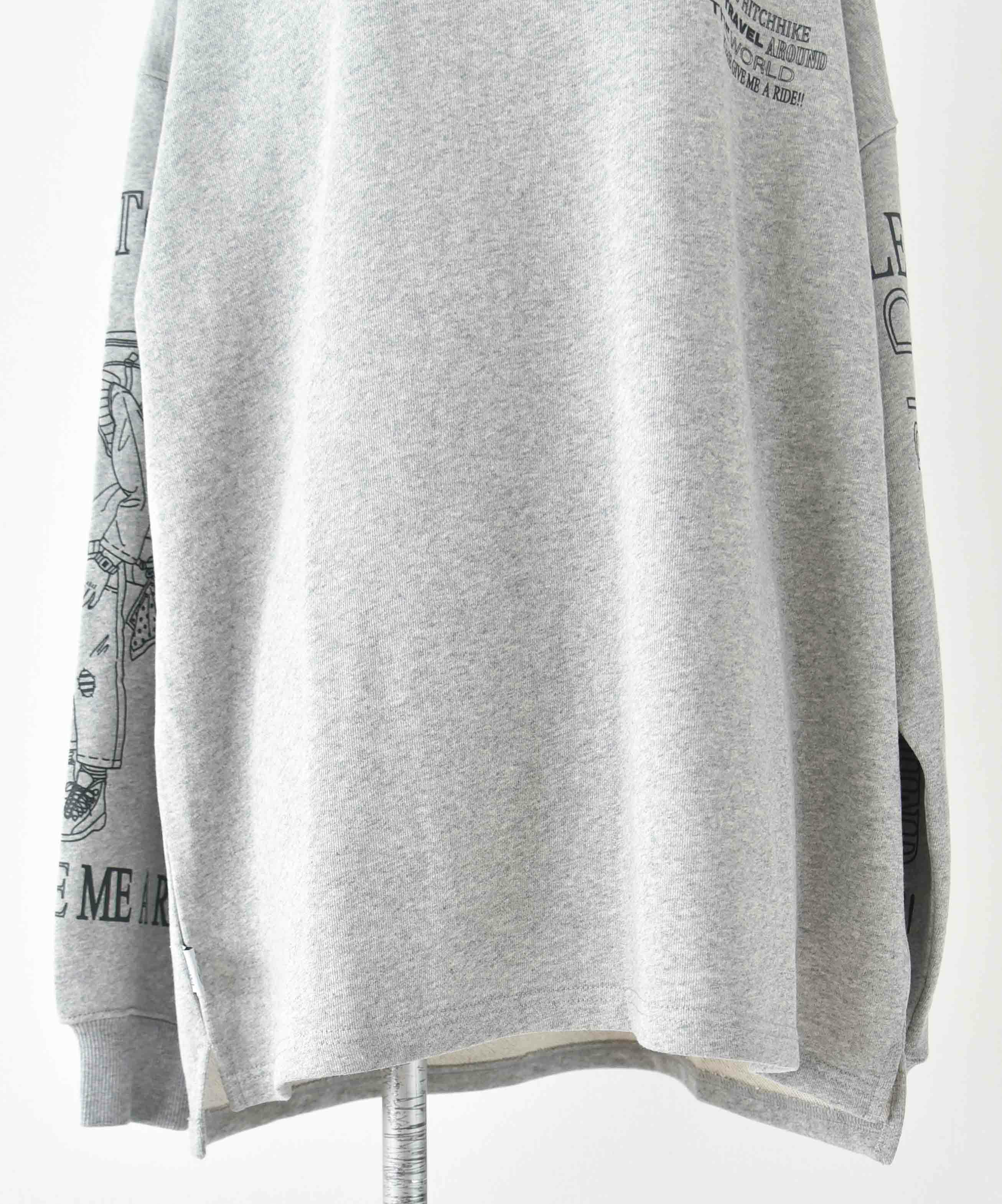 ジムマスター｜10.3oz HITCH HIKE スウェットビッグTee [[G621781]][D]