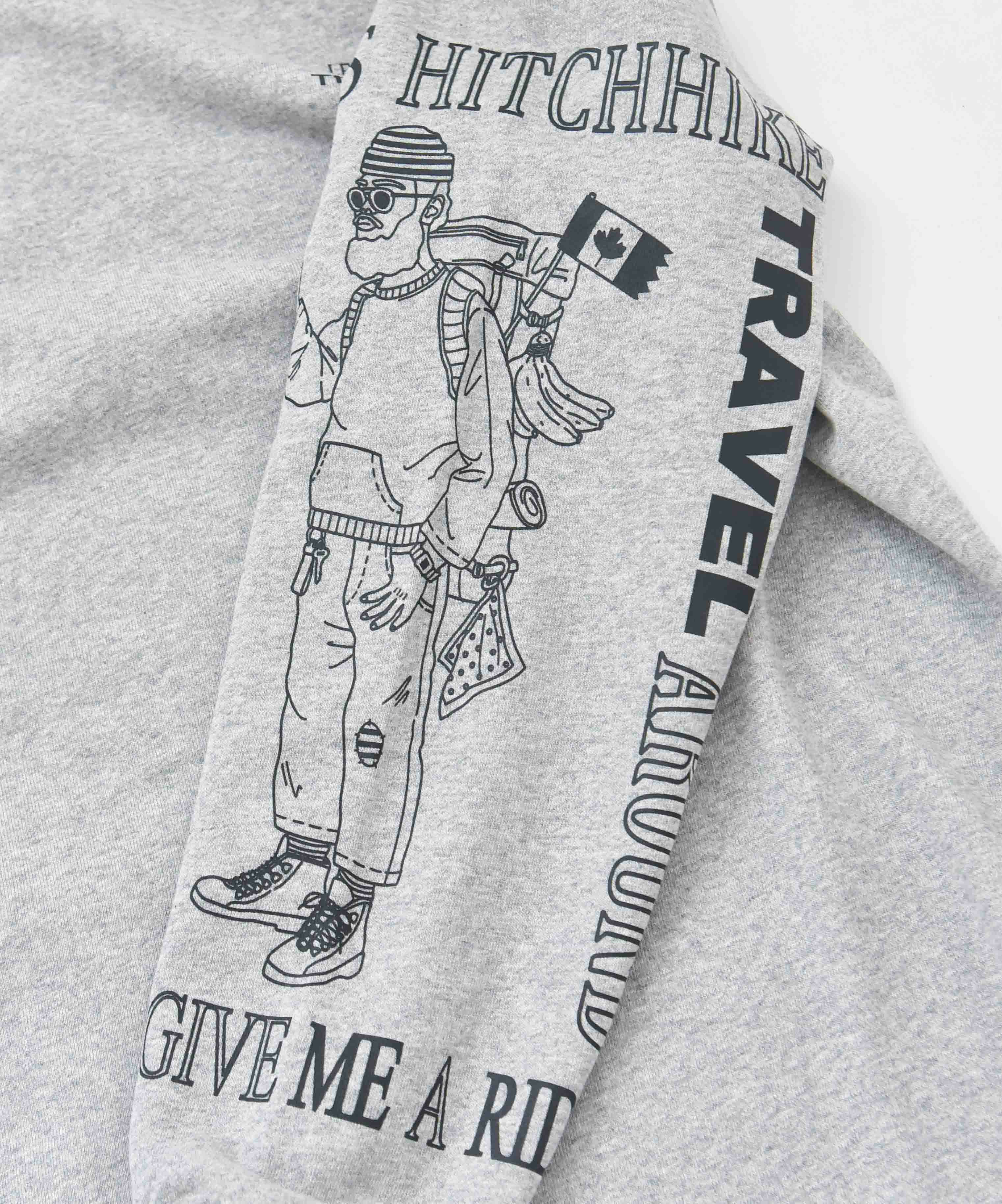 ジムマスター｜10.3oz HITCH HIKE スウェットビッグTee [[G621781]][D]