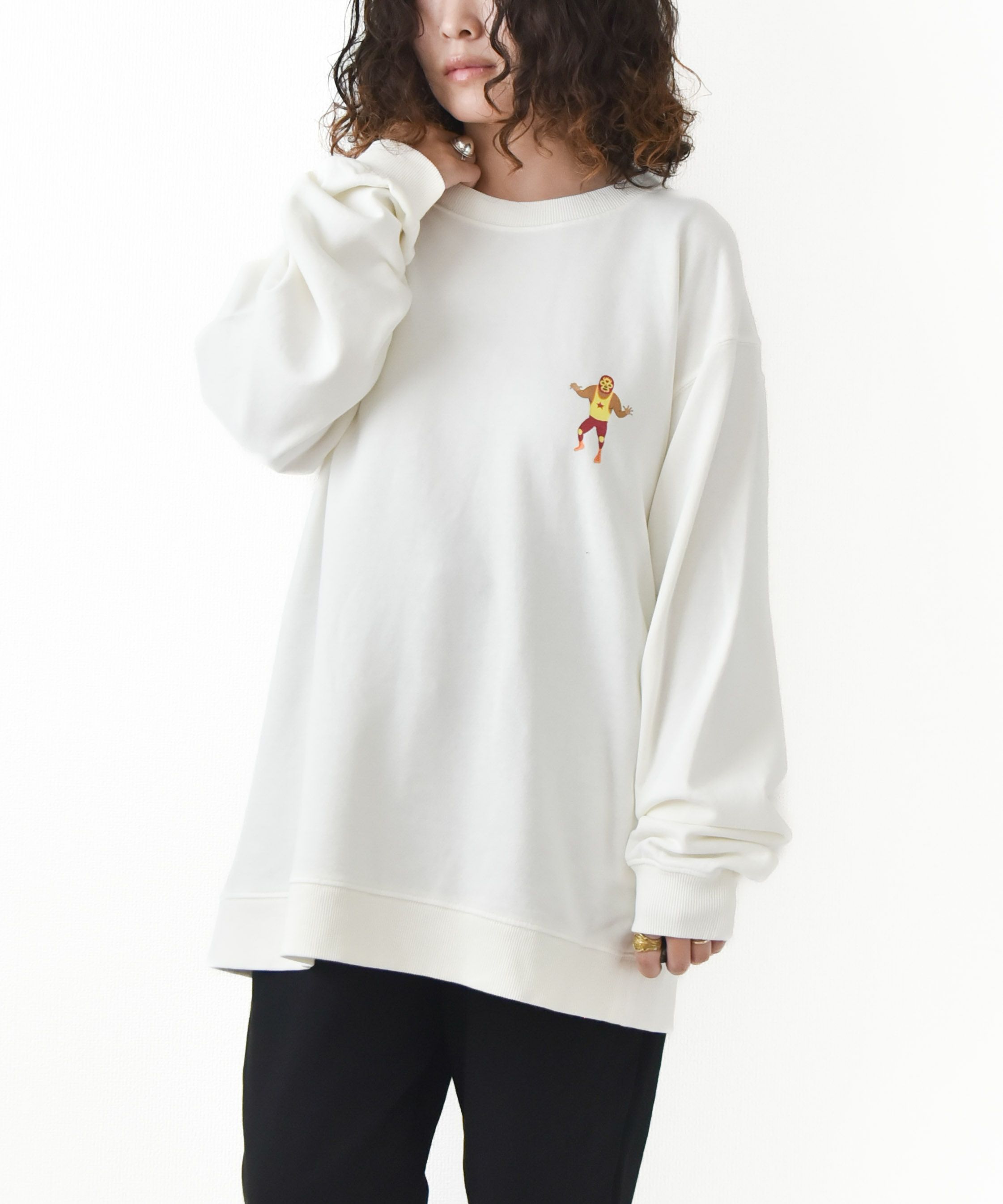 ジムマスター｜9.4oz ピグメント　レスラースウェットシャツ [[G633740]][D]