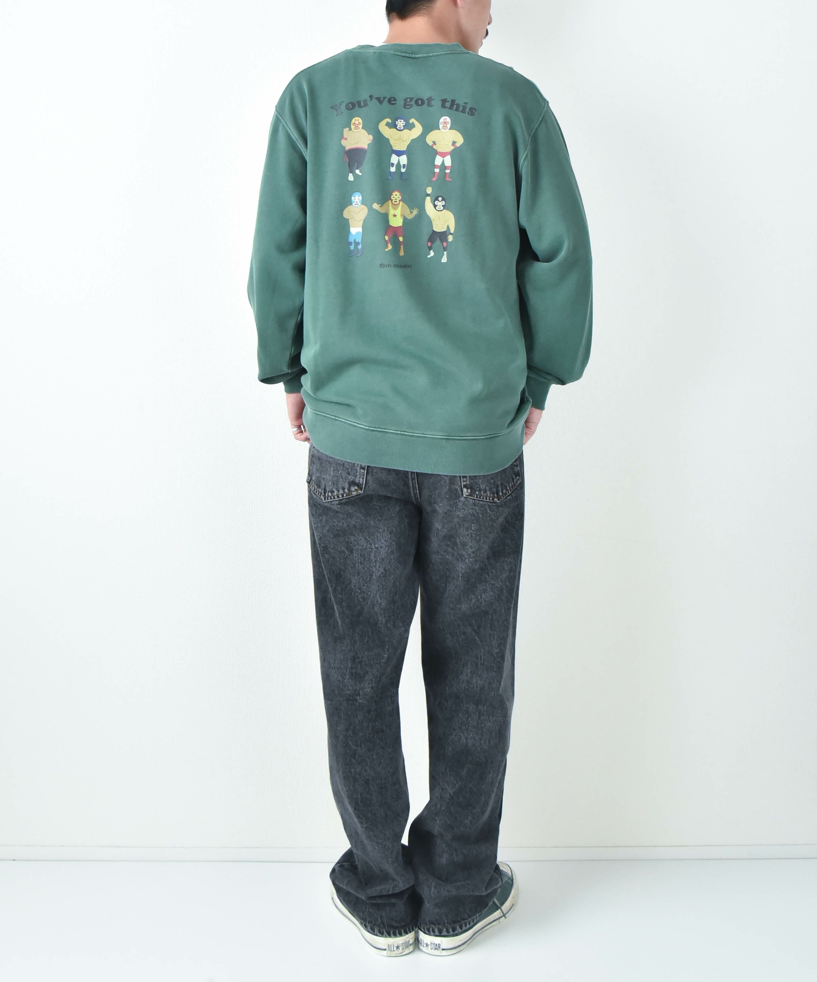 ジムマスター｜9.4oz ピグメント　レスラースウェットシャツ [[G633740]][D]